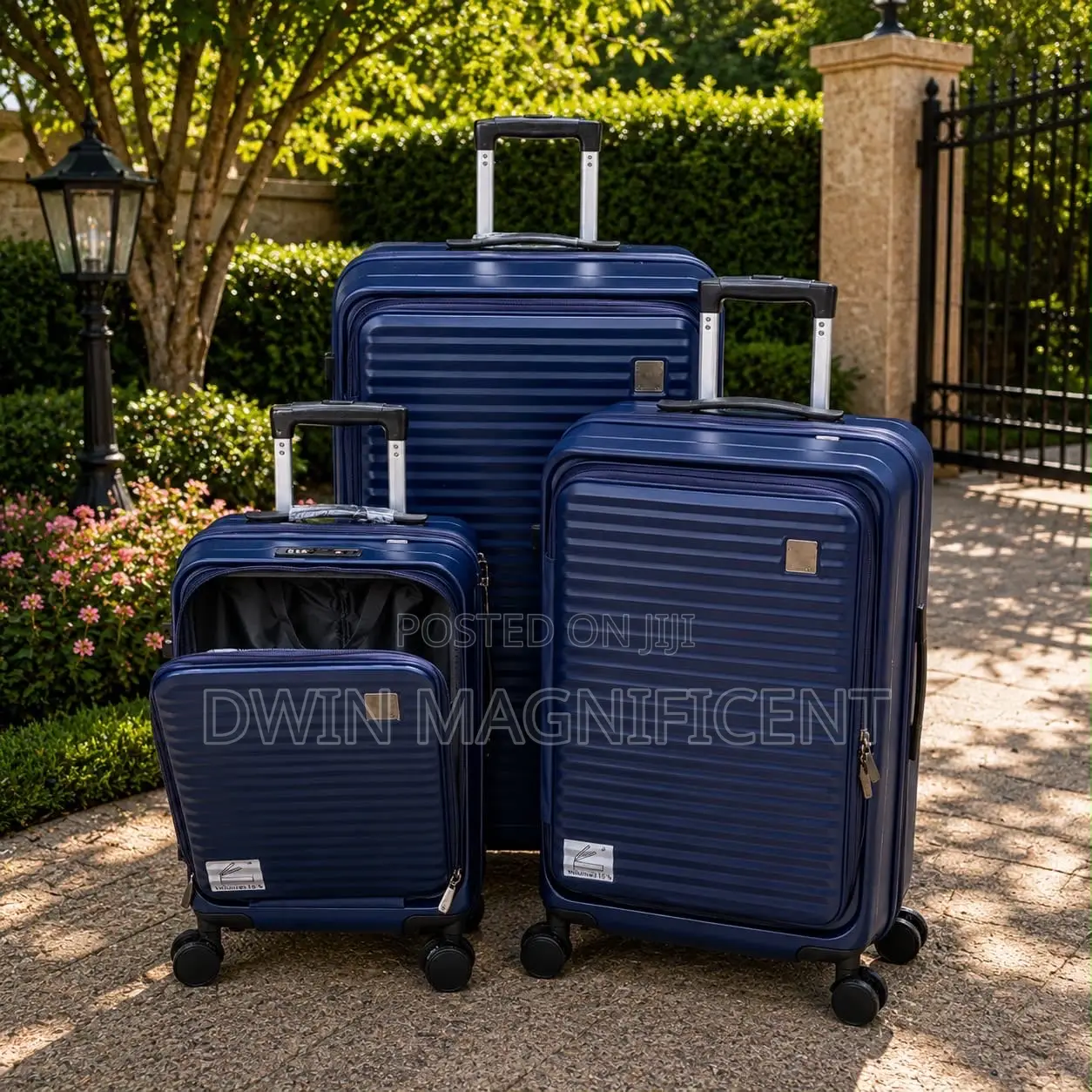 3 Piece Set, Front Opening Lid,light Weight Materials