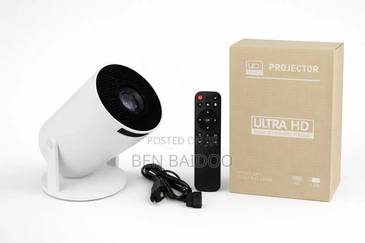 Ultra HD Smart Projector (Hi-Definition Quality)