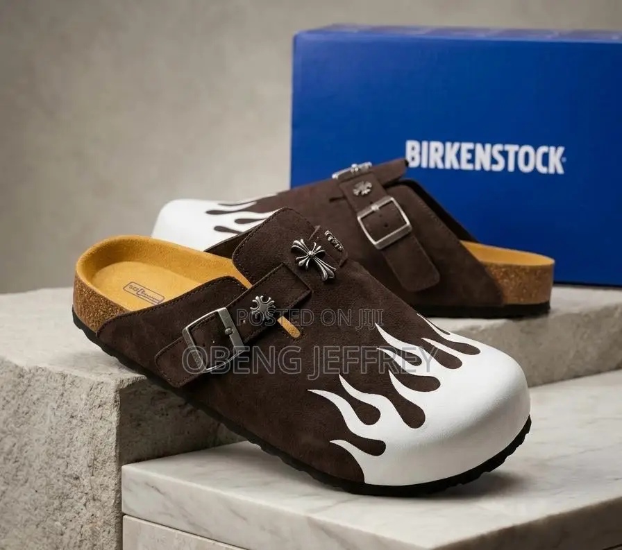 Original Chrome Heart Birkenstock Boston