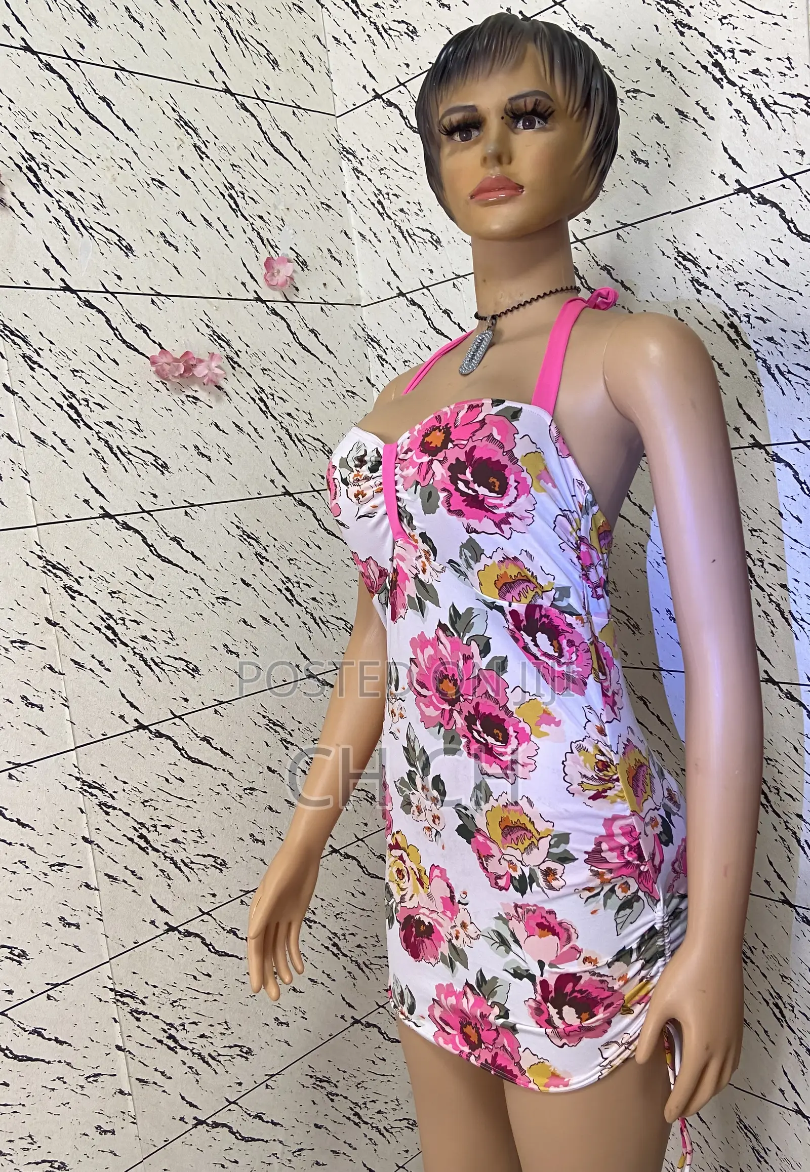 Pretty Floral Stretchy Multi Bodycoon Mini Beach Wear