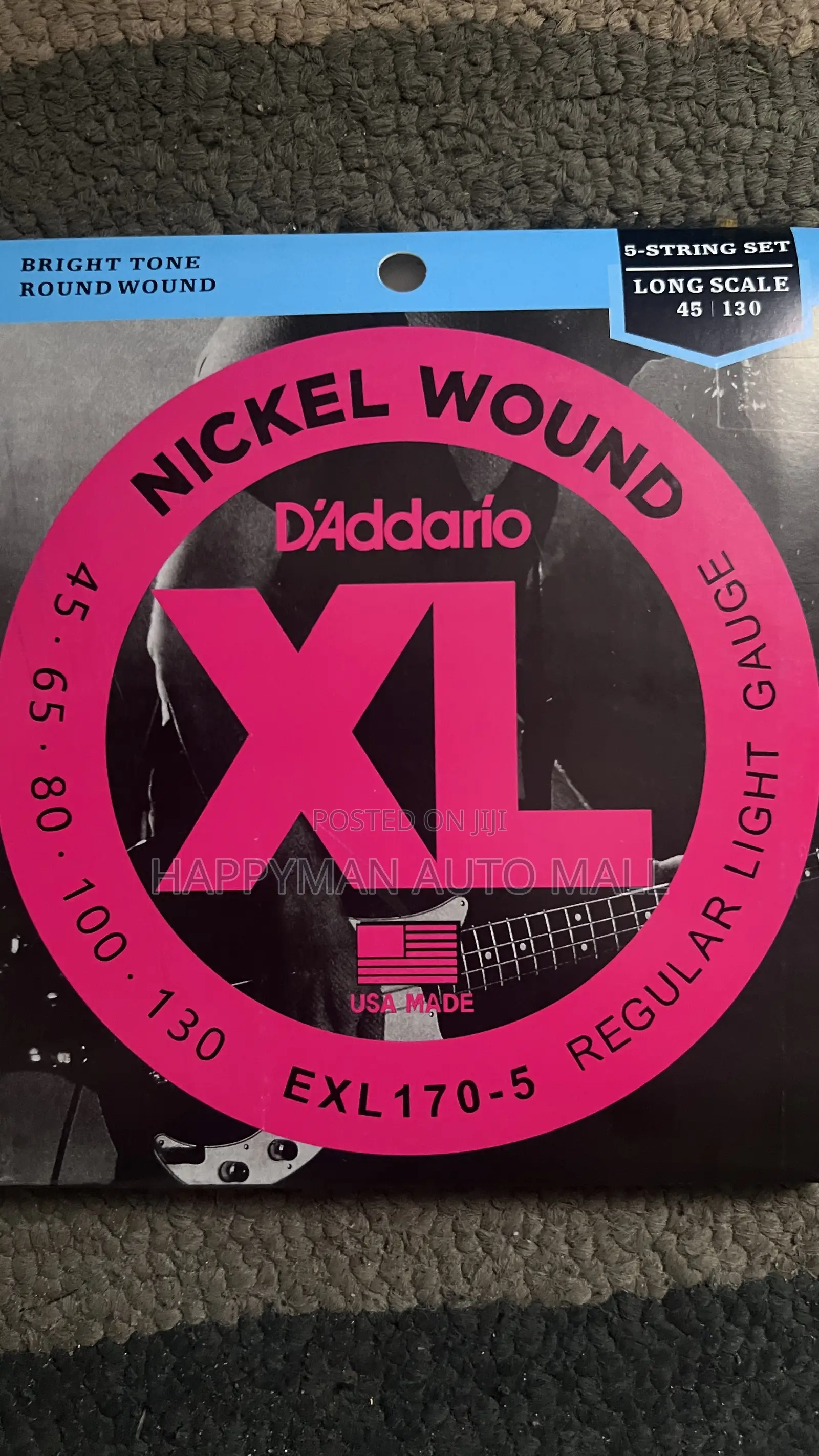 Diadario Bass Guitar Strings