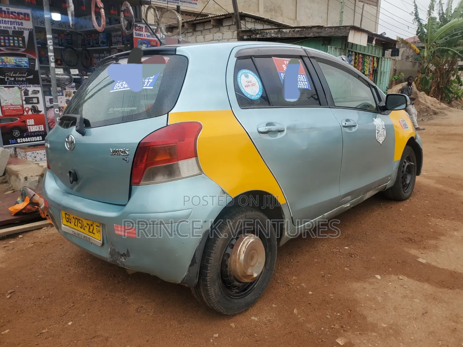 Toyota Vitz 1.0 FWD 3dr 2010 Green