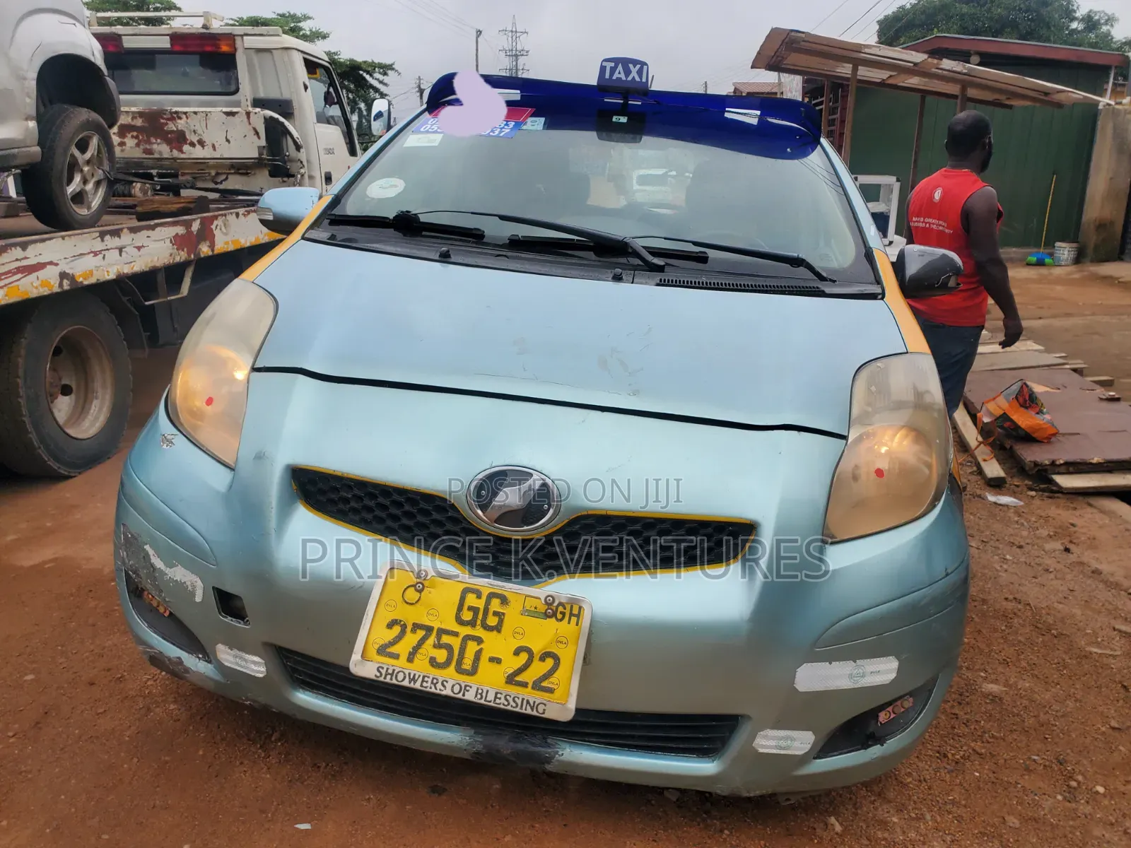 Toyota Vitz 1.0 FWD 3dr 2010 Green