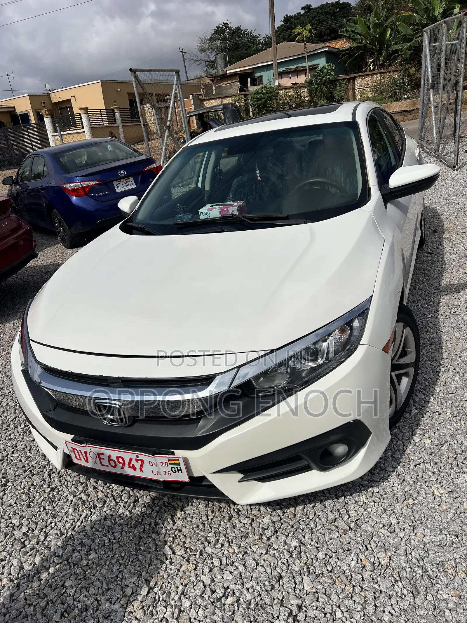 Honda Civic LX 2dr Coupe (2.0L 4cyl) 2016 White