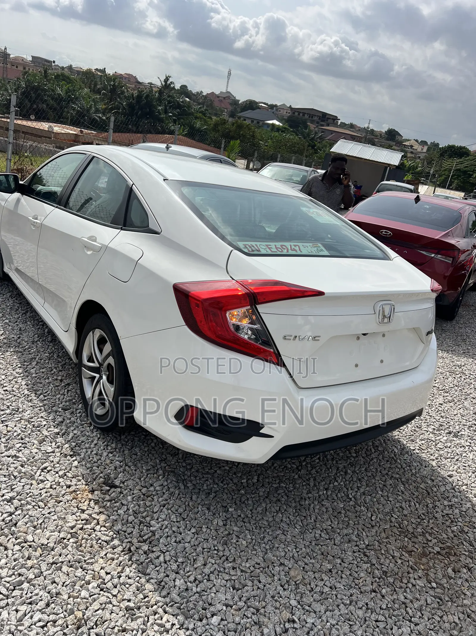 Honda Civic LX 2dr Coupe (2.0L 4cyl) 2016 White