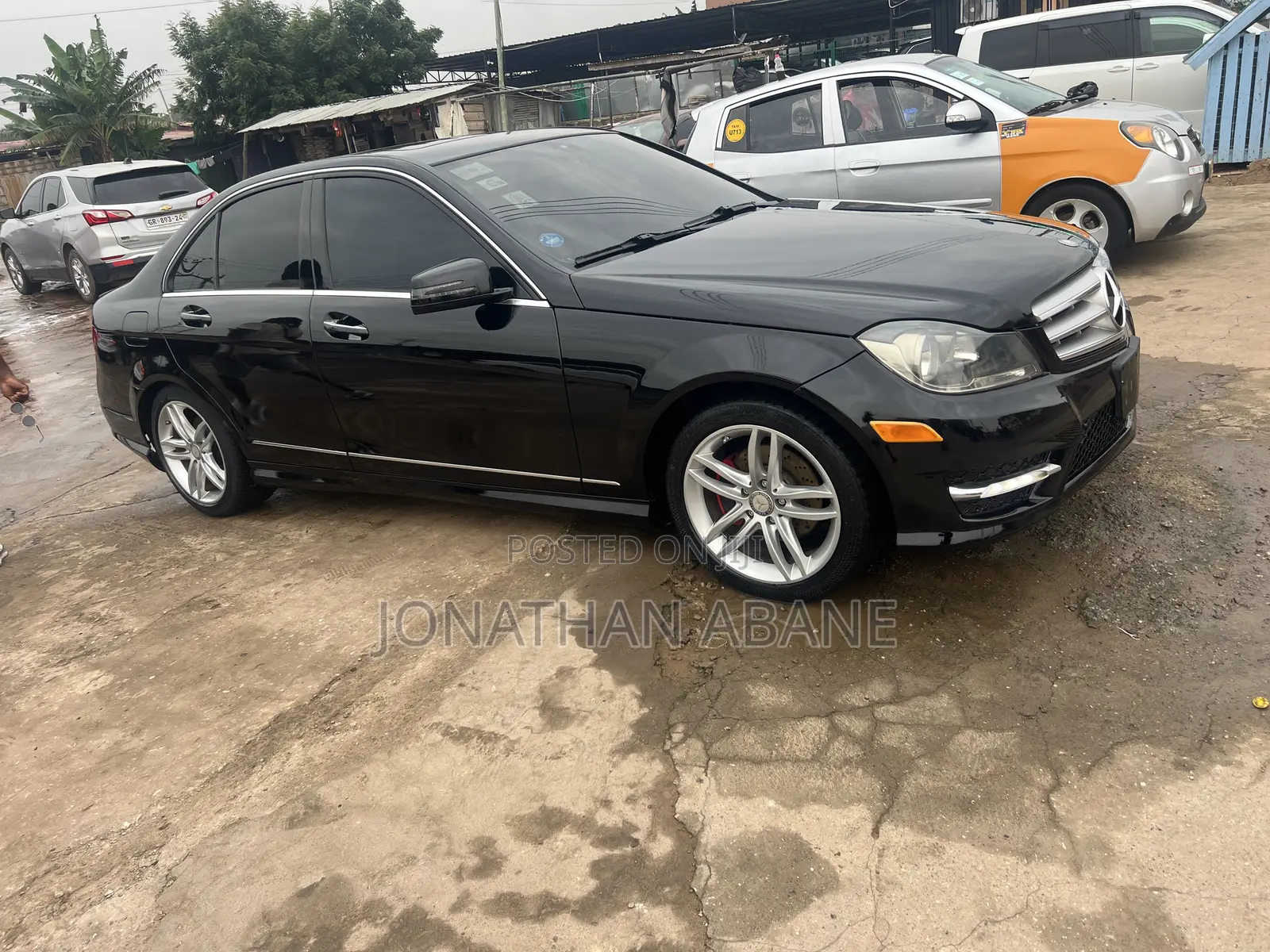 Mercedes-Benz C250 2012 Black