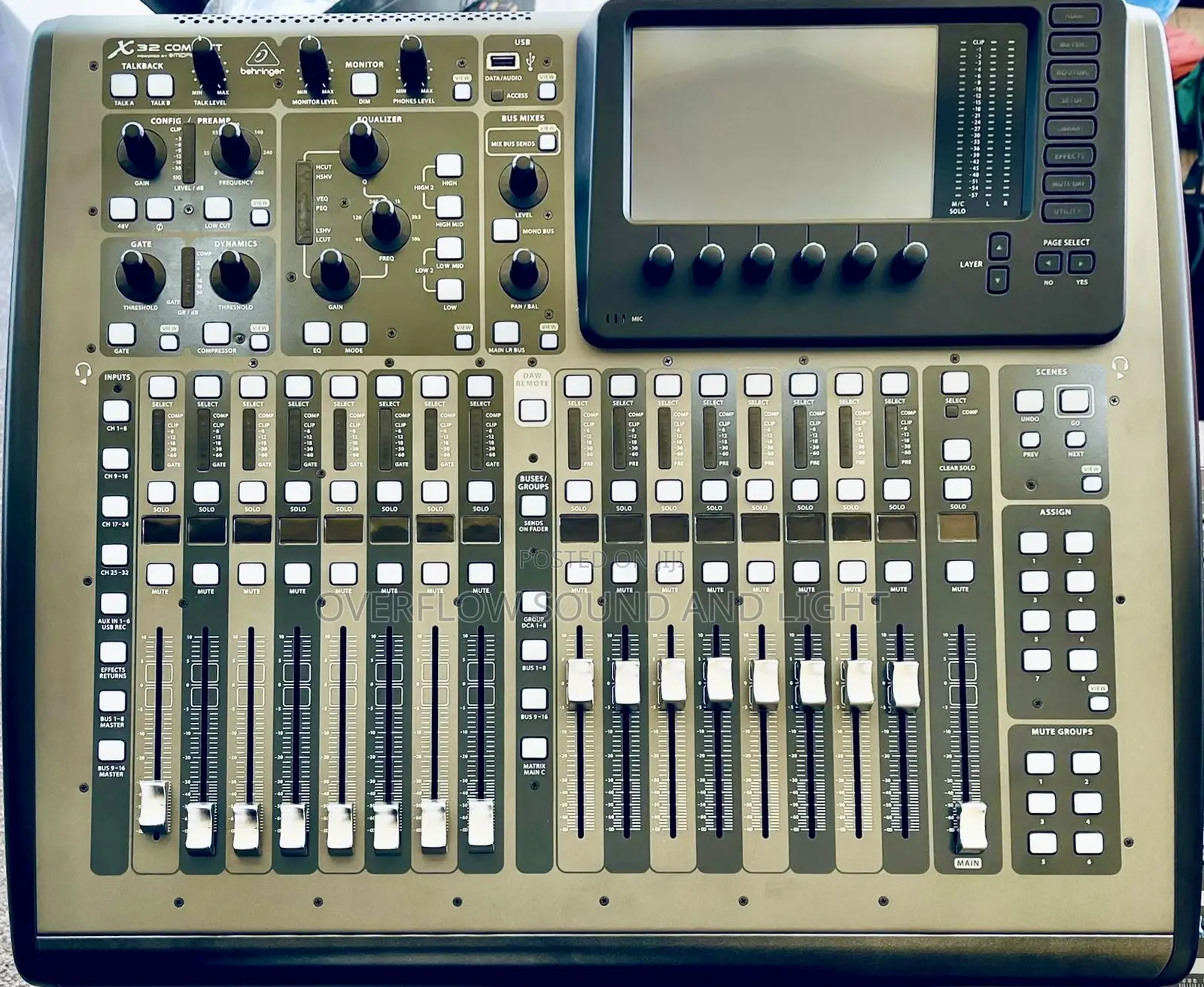 Behringer X32 Compact Is a 40-Input Channel