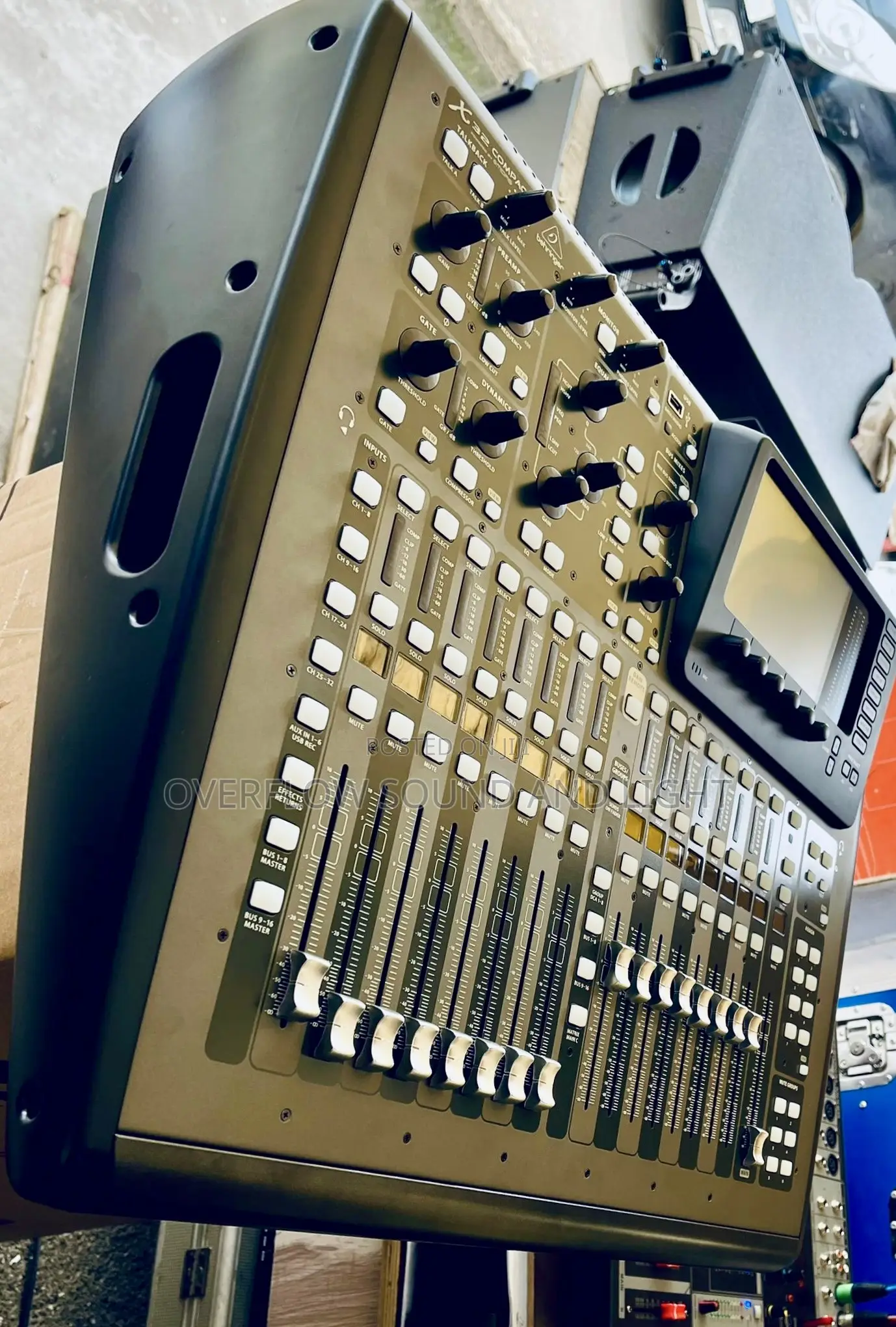 Behringer X32 Compact Is a 40-Input Channel