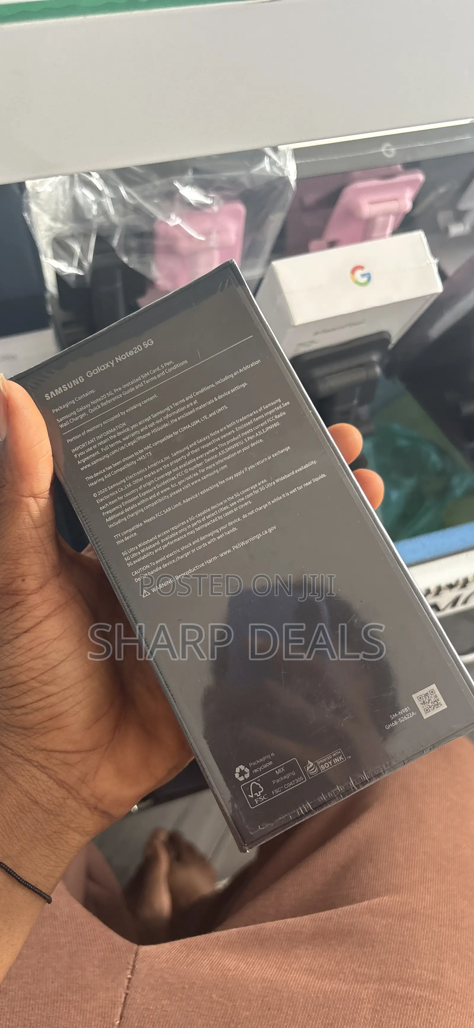 New Samsung Galaxy Note 20 5G 256 GB Black