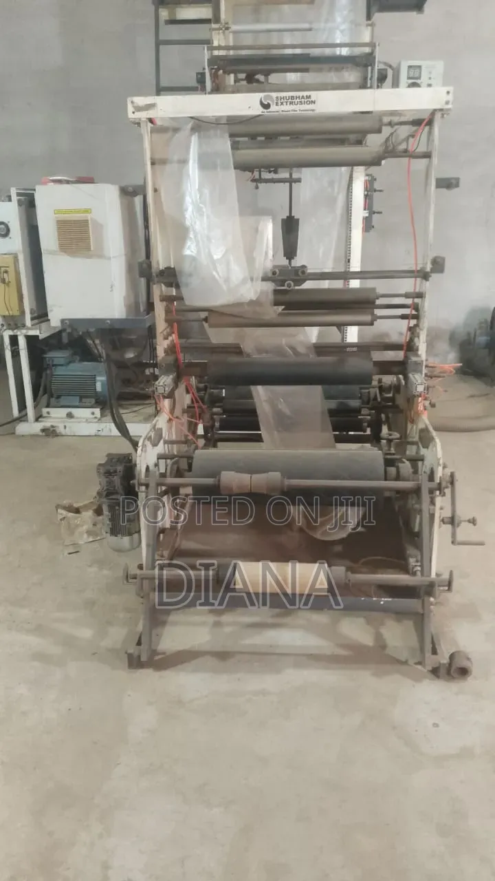 Flexographic Printer for Sachet Rolls and Bags.