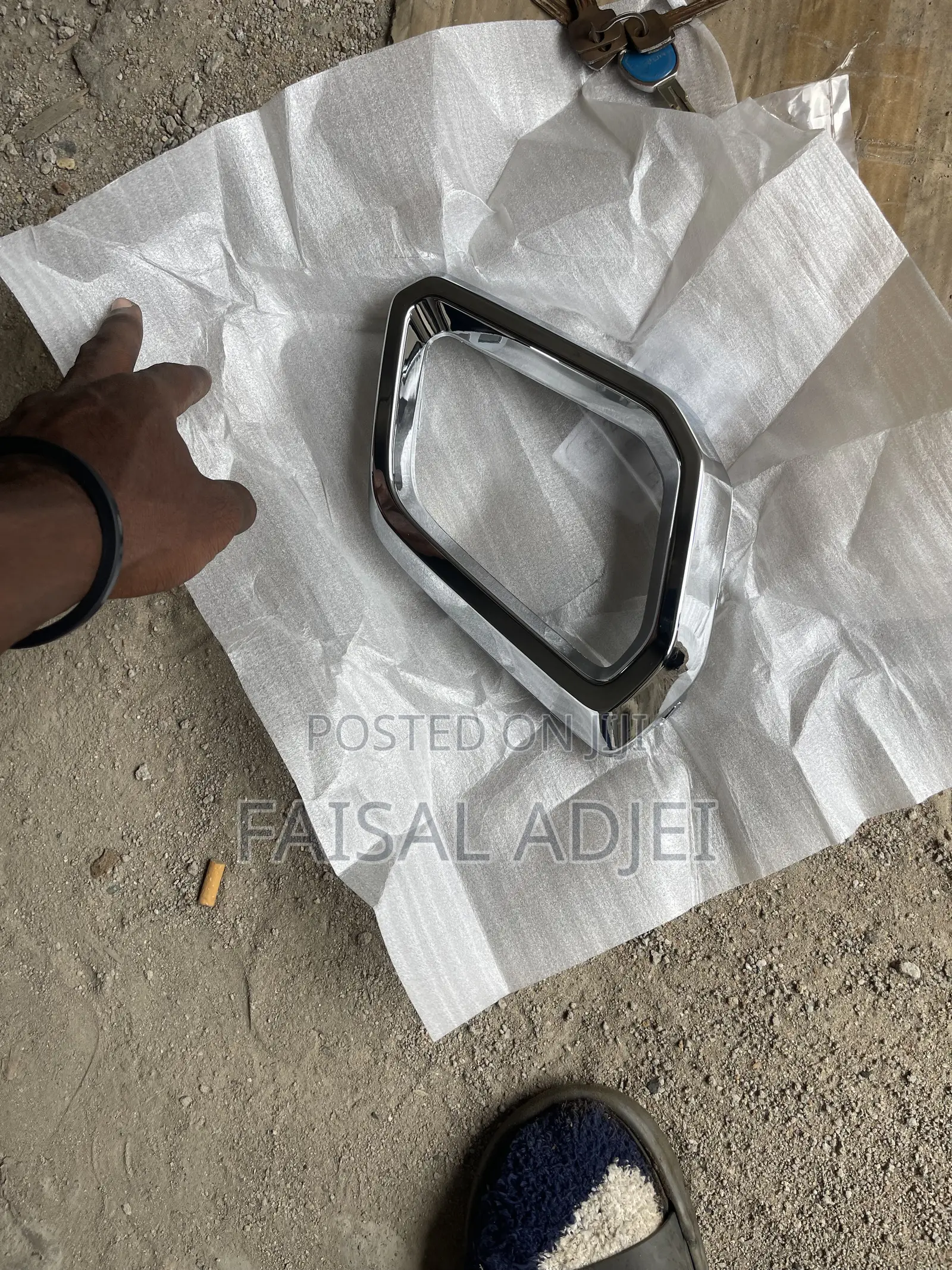 CR-v 23 Bumper Chrome Hybrid