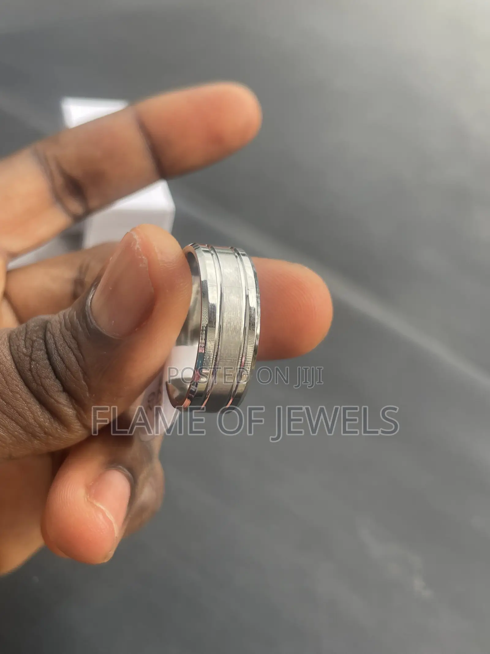Fine Polish Male Wedding Non Fade Ring