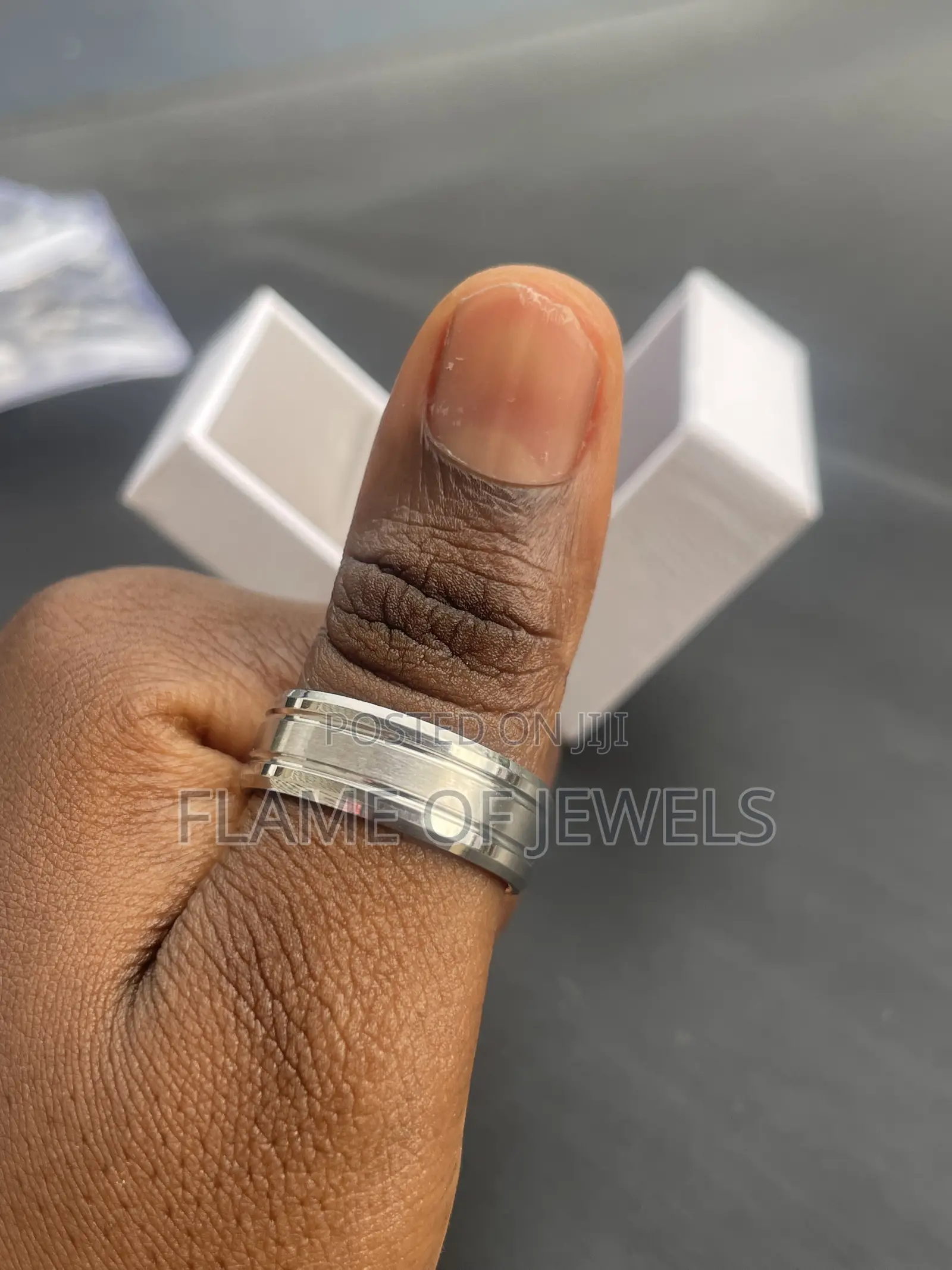 Fine Polish Male Wedding Non Fade Ring