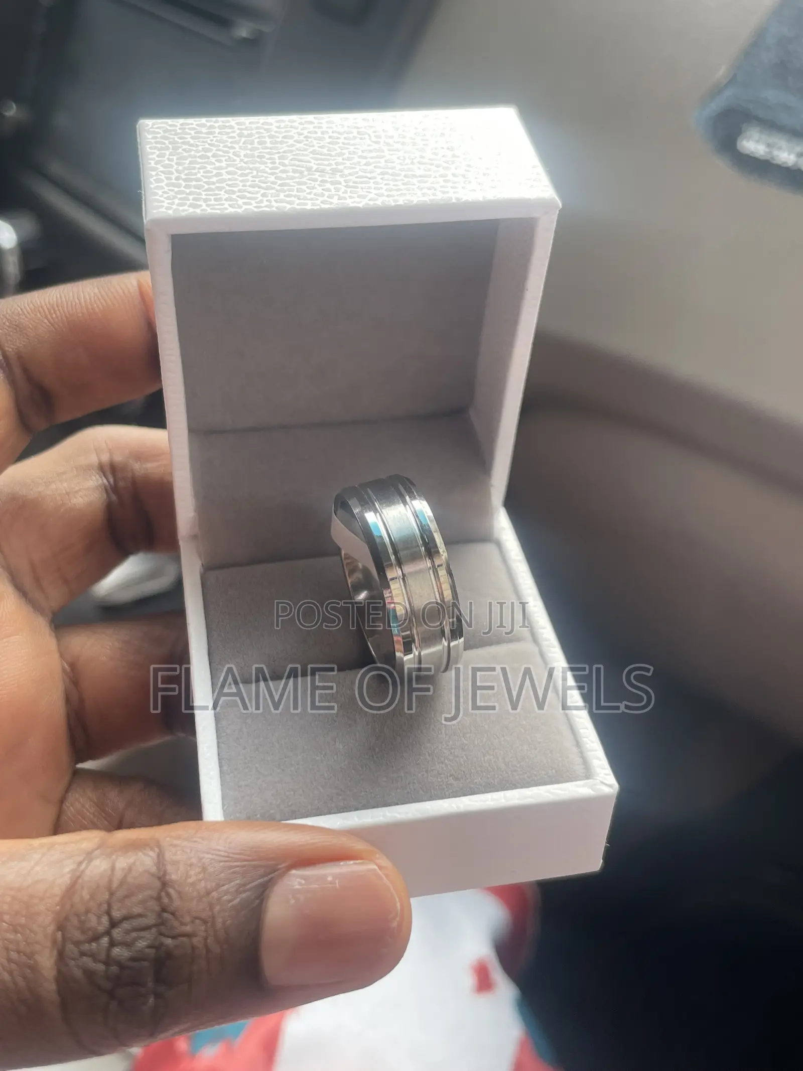 Fine Polish Male Wedding Non Fade Ring