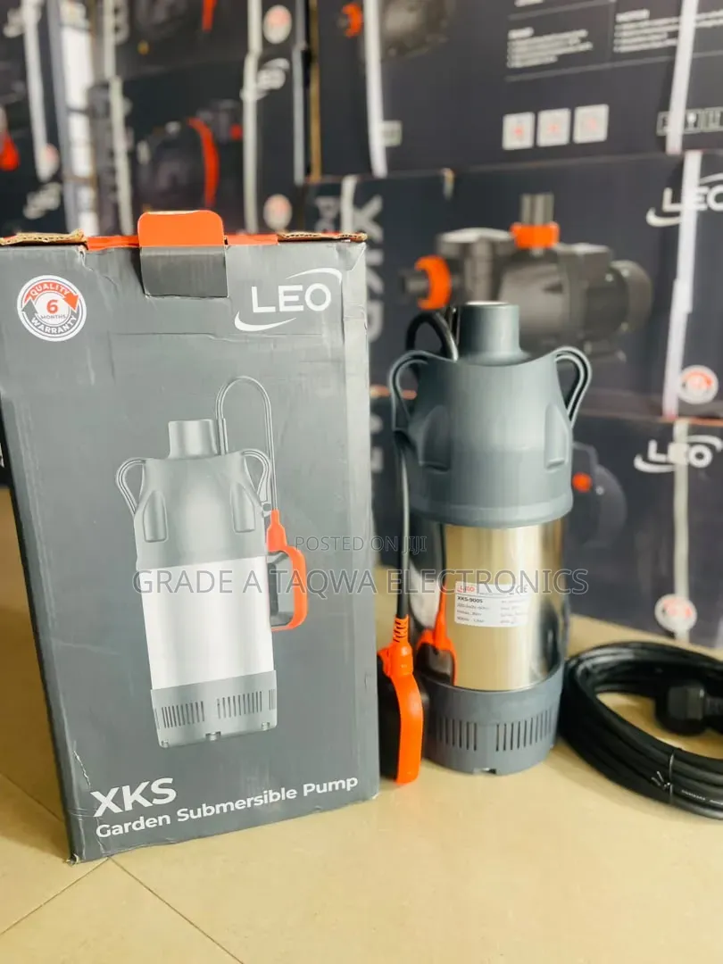 100 Litre Flow Rate Leo 1.2hp Submersible Water Pump