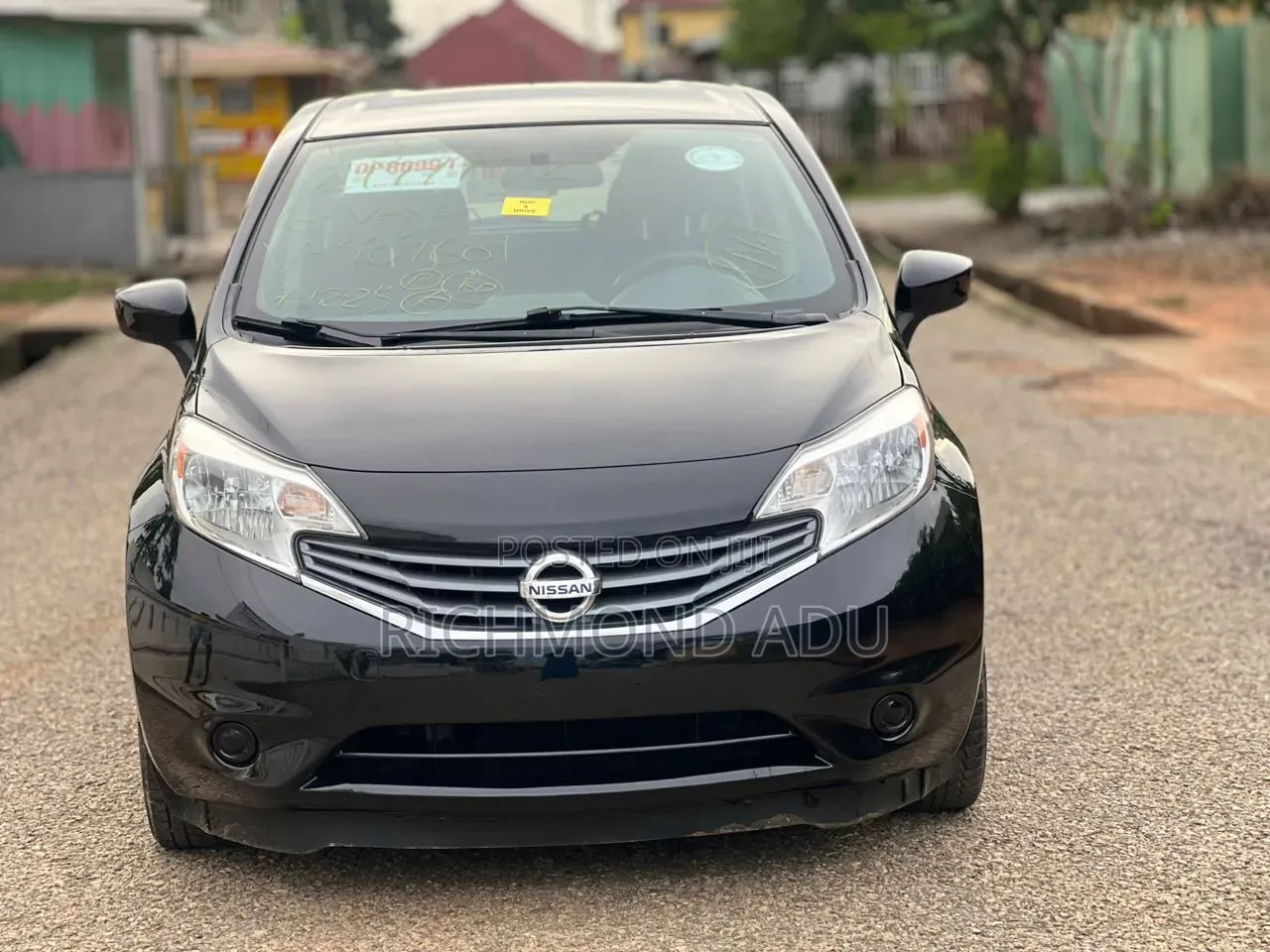 Nissan Versa 2016 Black