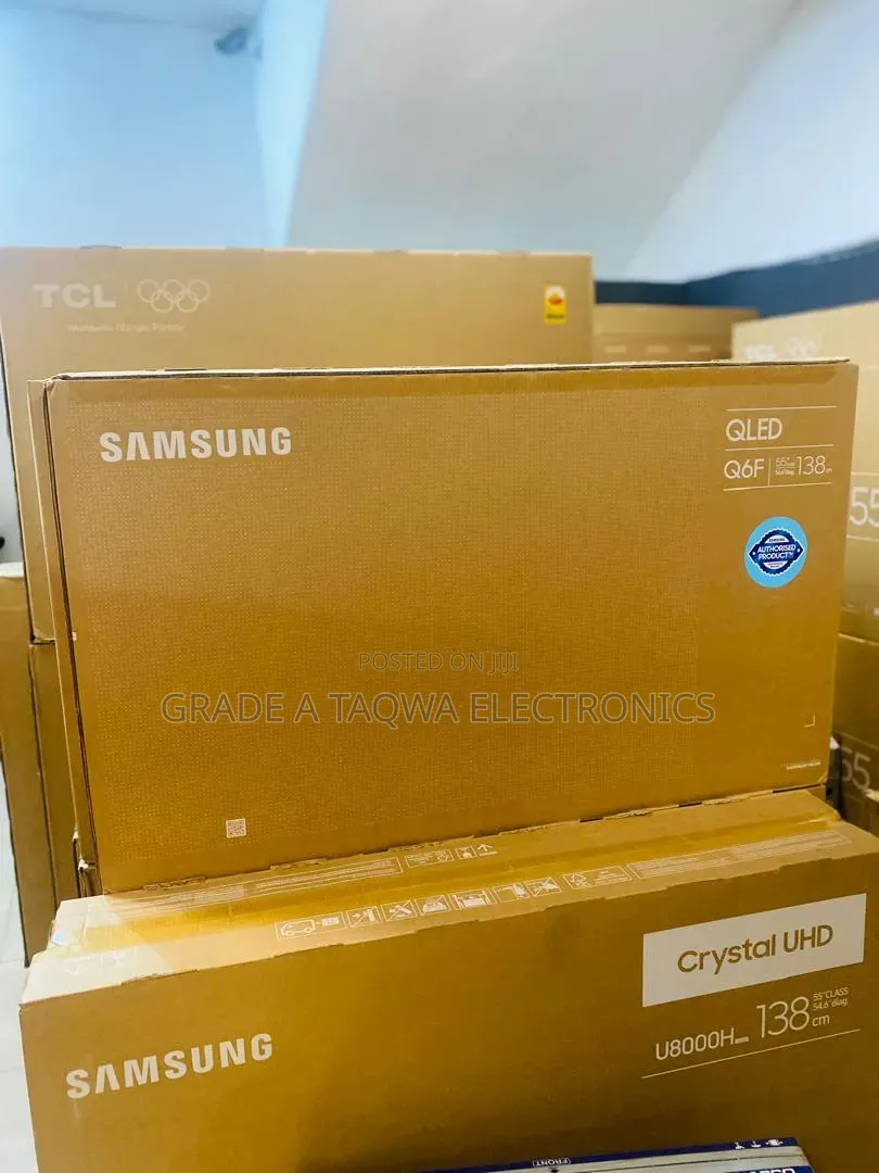 Sleekly QLED 55-Inch Samsung Smart TV