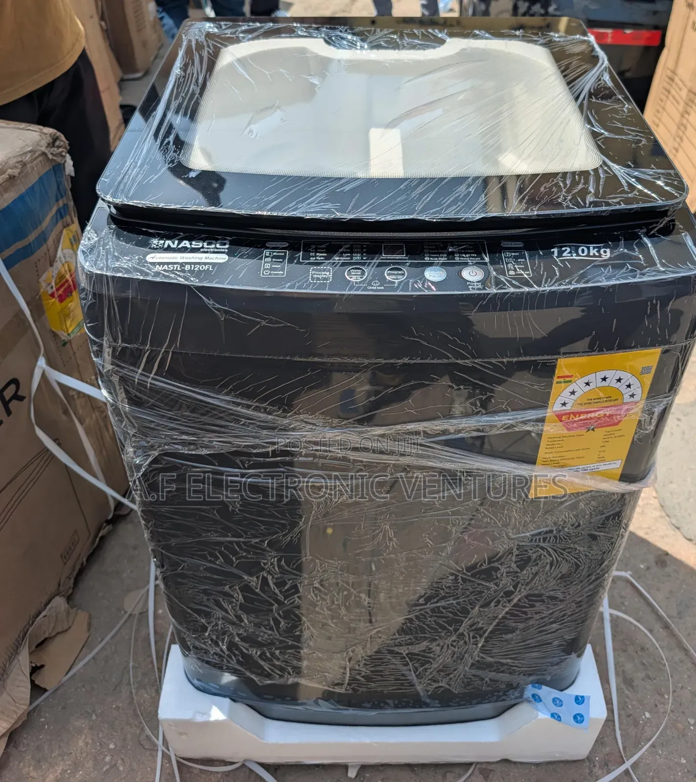 Nasco 12kg Top Load Fully Automatic Washing Machine