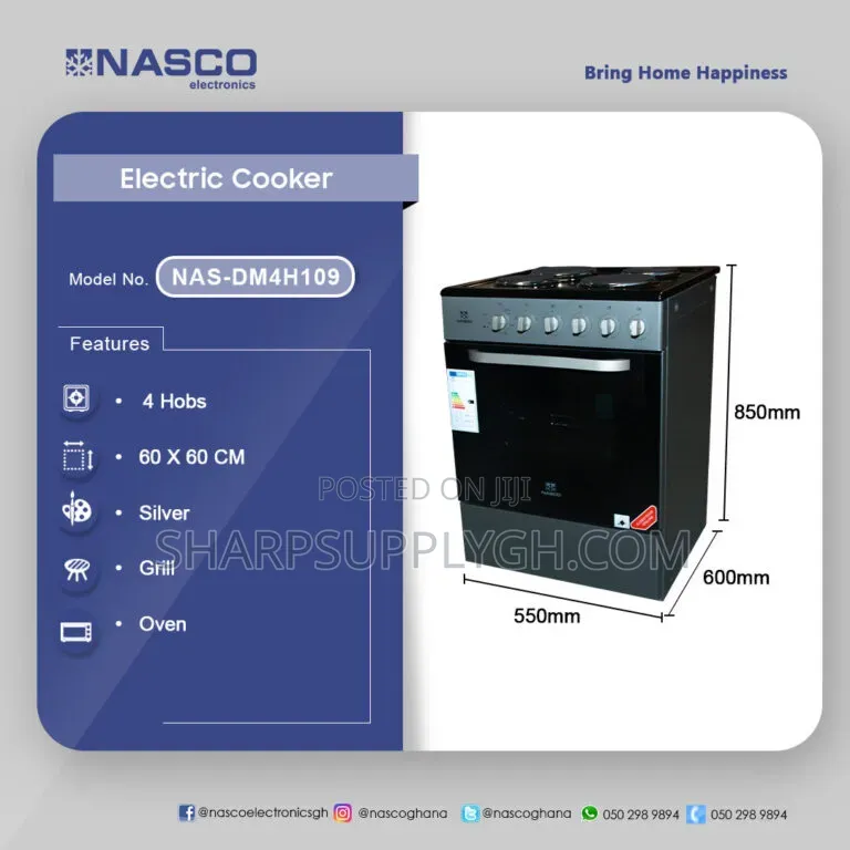 Nasco 4knobs Electric Cooker