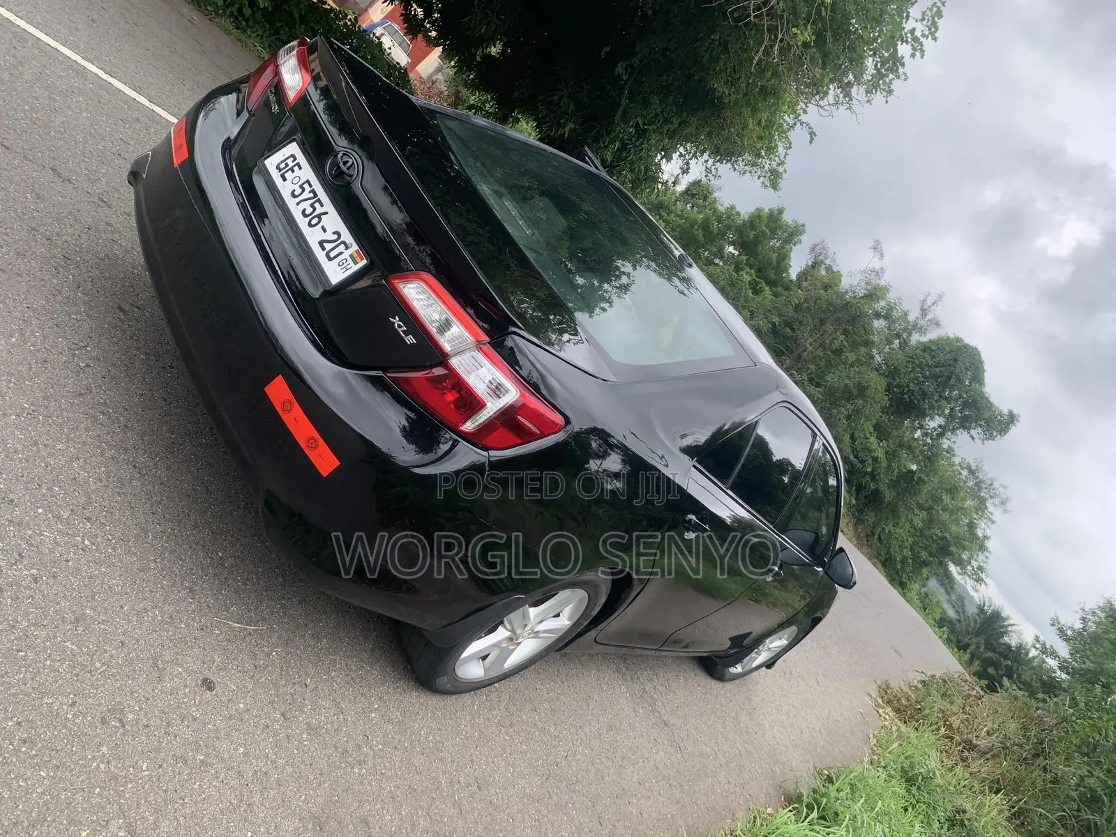 Toyota Camry Hybrid XLE 2012 Black