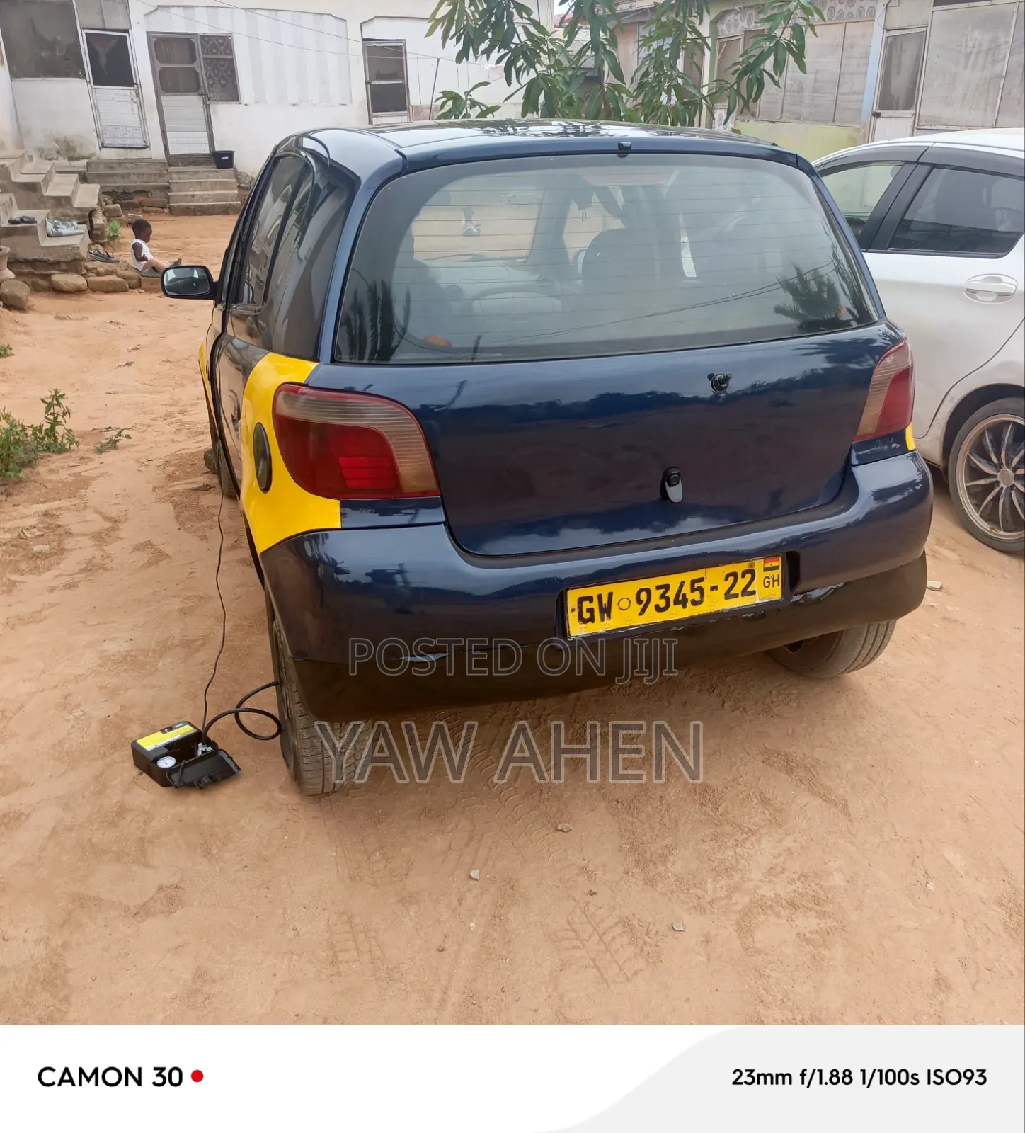 Toyota Yaris 2005 Blue
