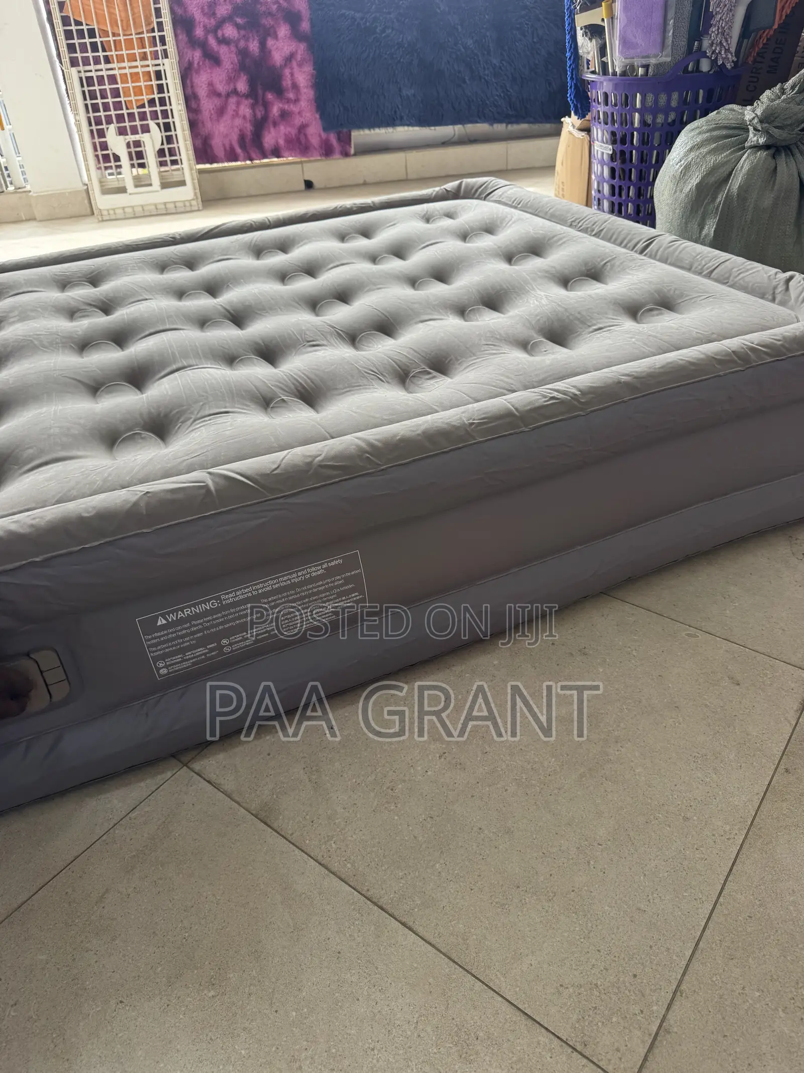 The Smart Choice for Comfort (Inflatable Automatic Pump Air Mattress