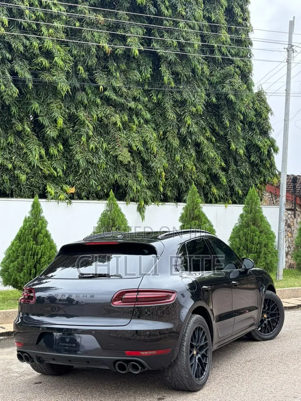 Porsche Macan GTS 2017 Black