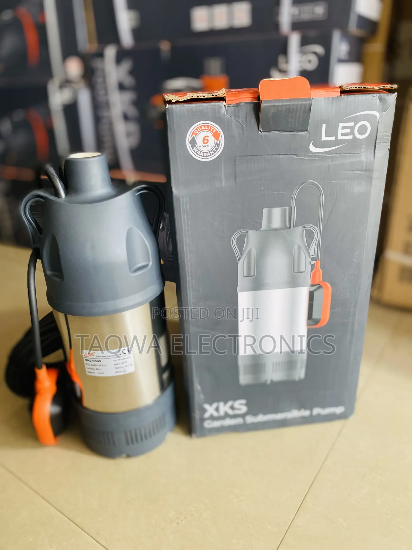 Automatic Leo 1.2hp Submersible Stainless Pump
