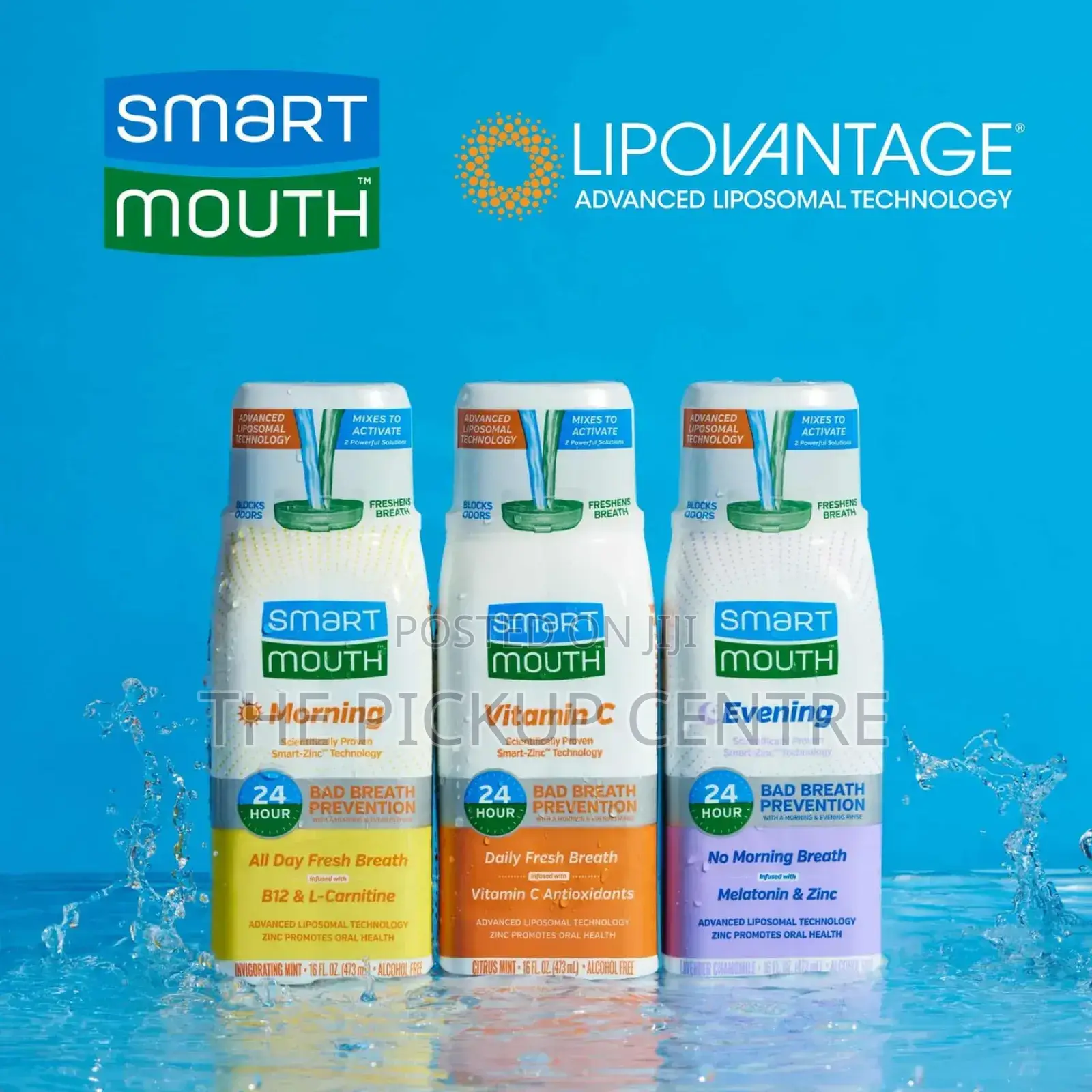 SmartMouth Original Activated Mouthwash (473ml)