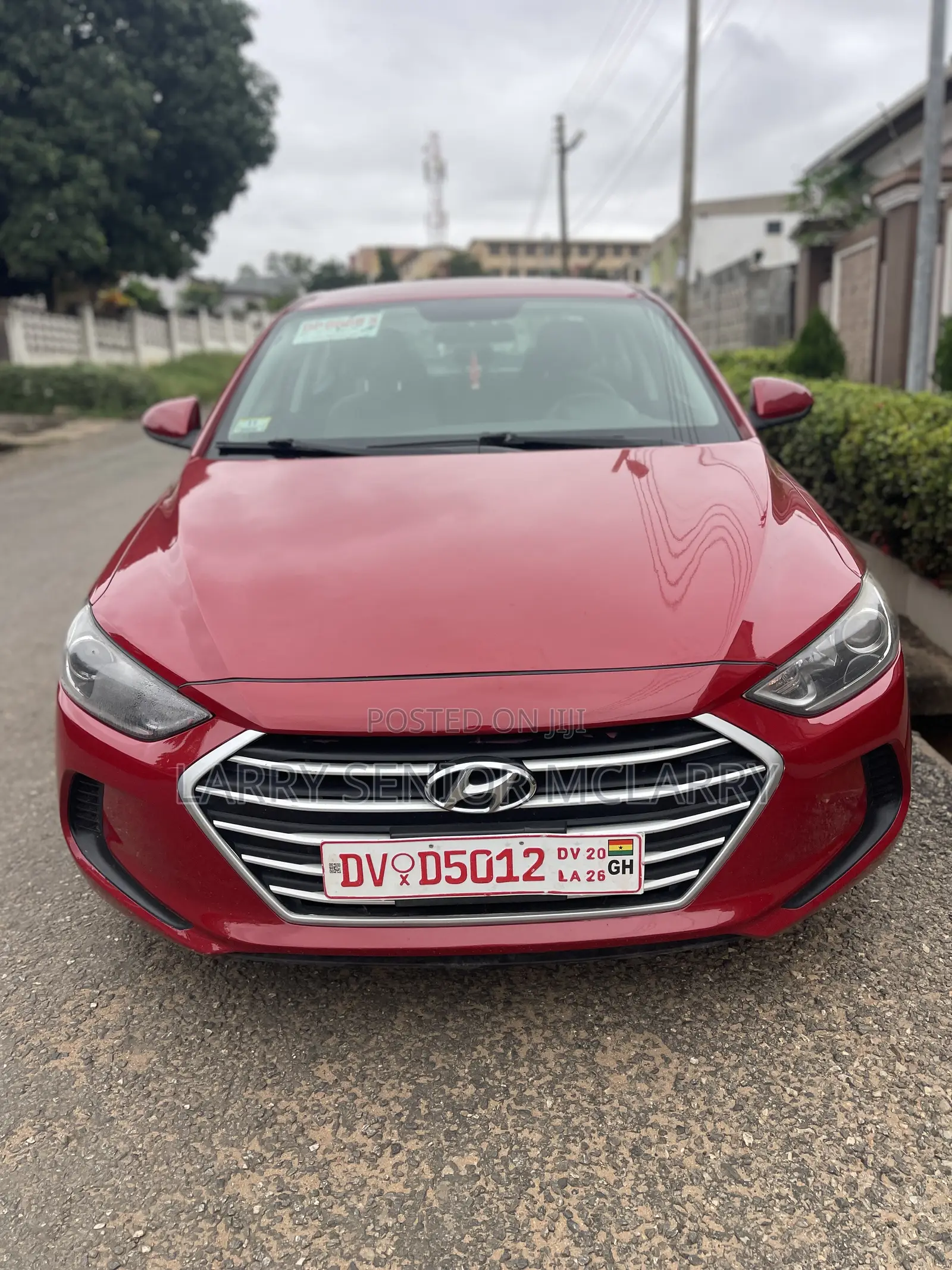 Hyundai Elantra 2017 Red