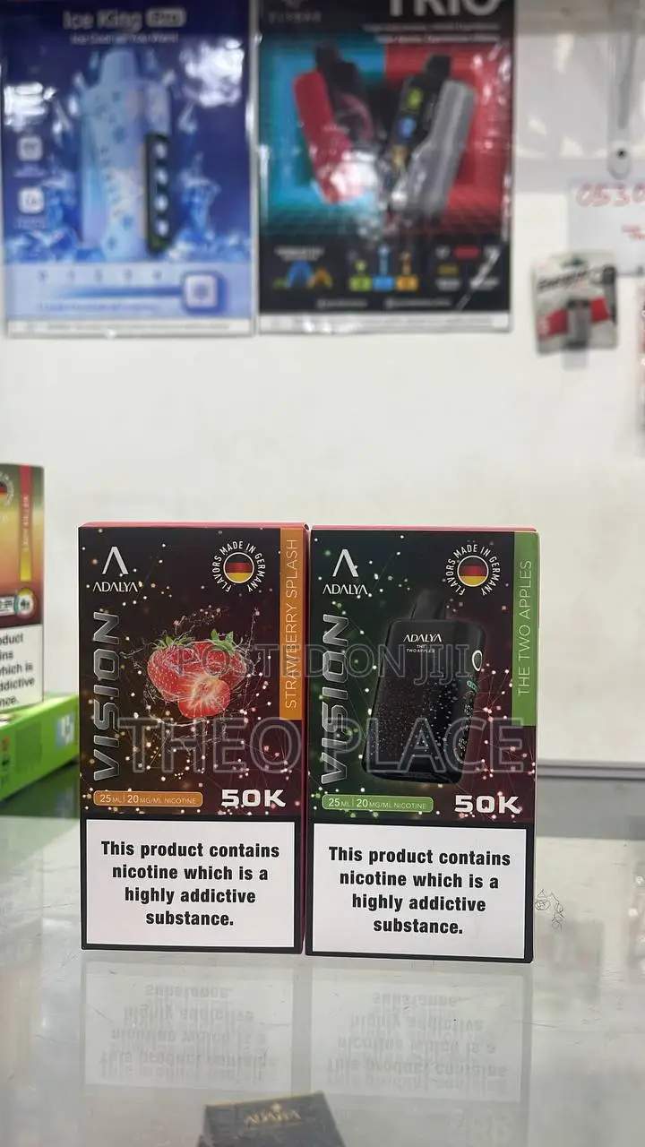 ADALYA VISION Disposable Vape – 50,000 Puffs | German Flavors |