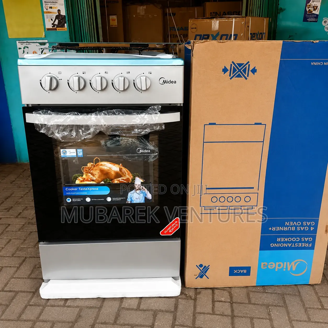 Midea 50x50 4 Burner Gas Cooker