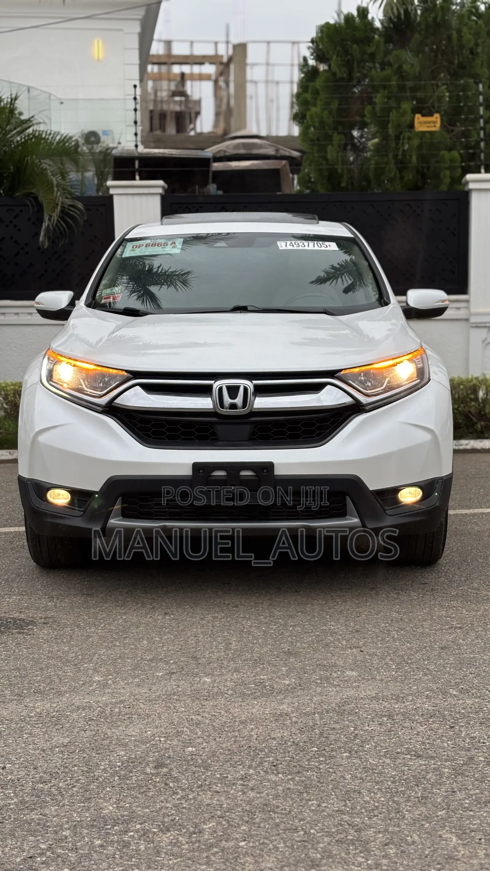 Honda CR-V EX-L AWD 2019 White