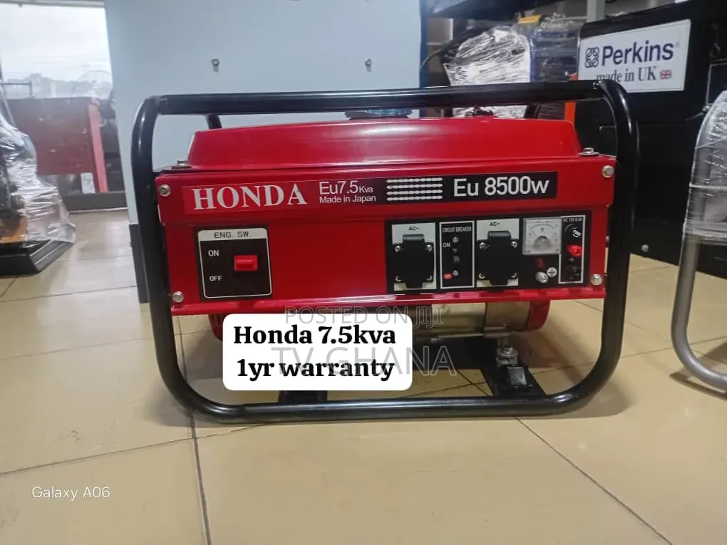 Honda 7.5kVA Petrol Genset | High Performance Generator for 7.5kva