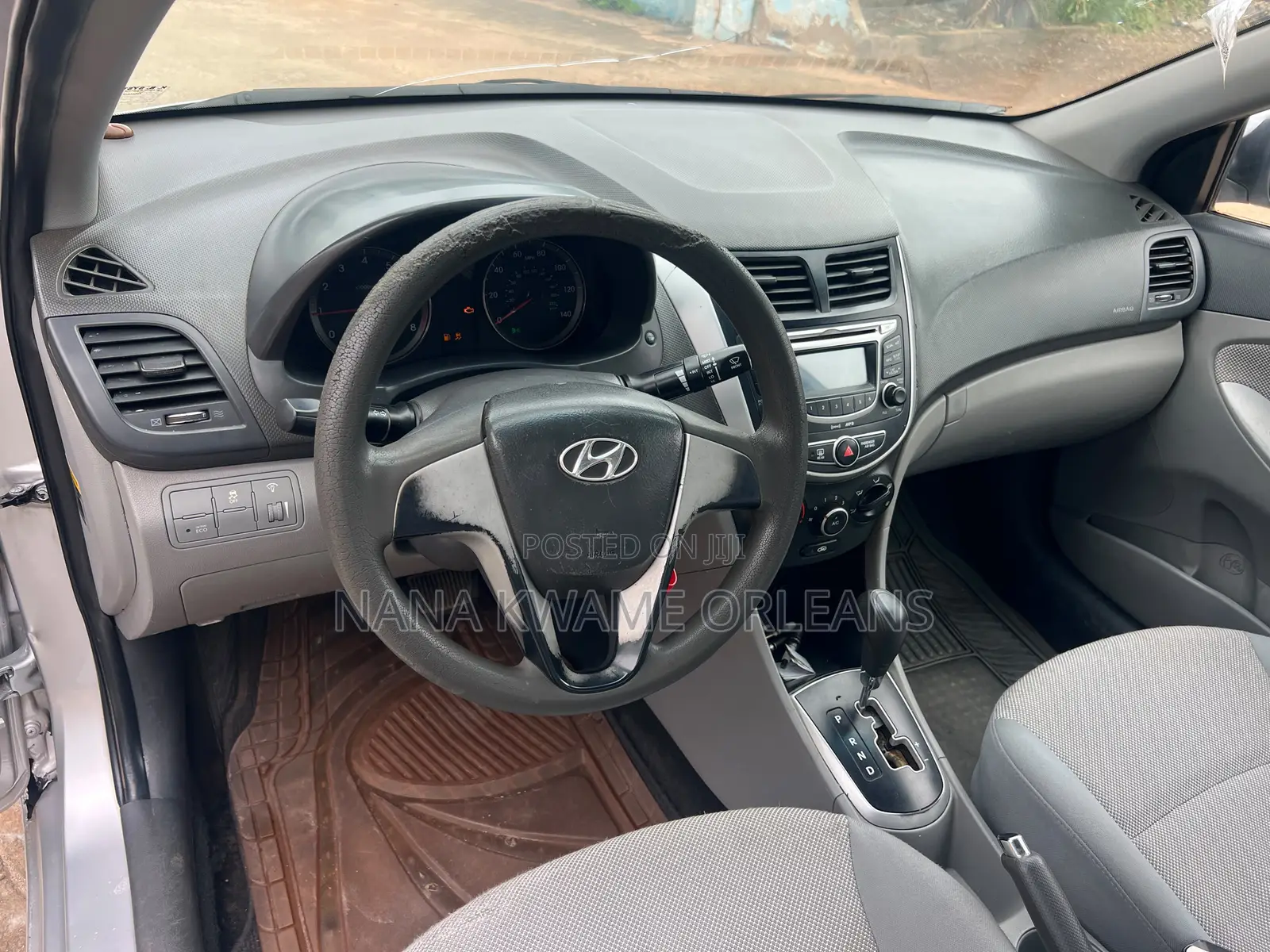 Hyundai Accent 2013 Gray