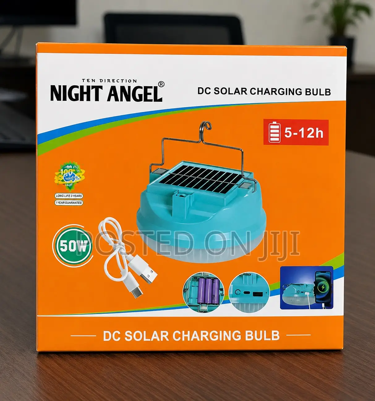 Rechargeable Solar Lamp 50watts