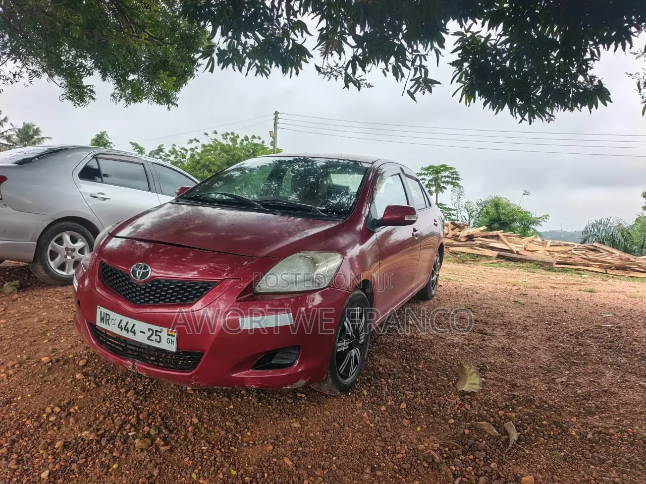 Toyota Belta 2009 Red