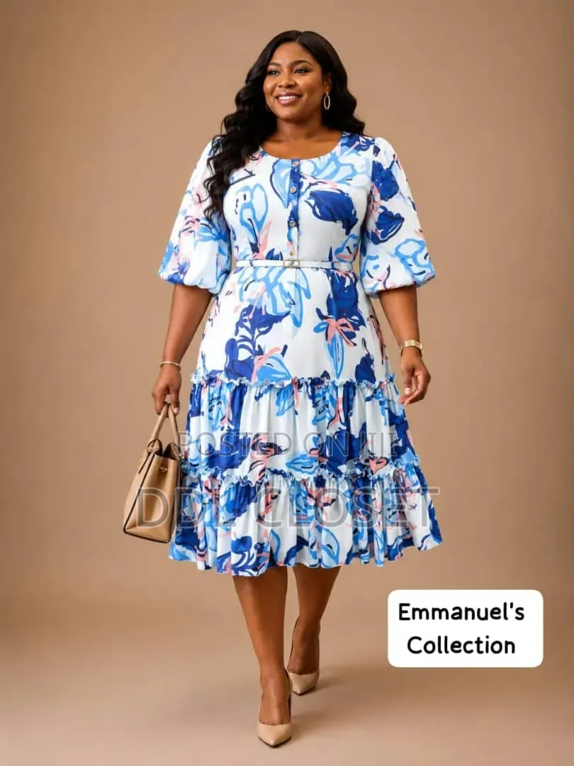 Tiered Mini Shirt Dress