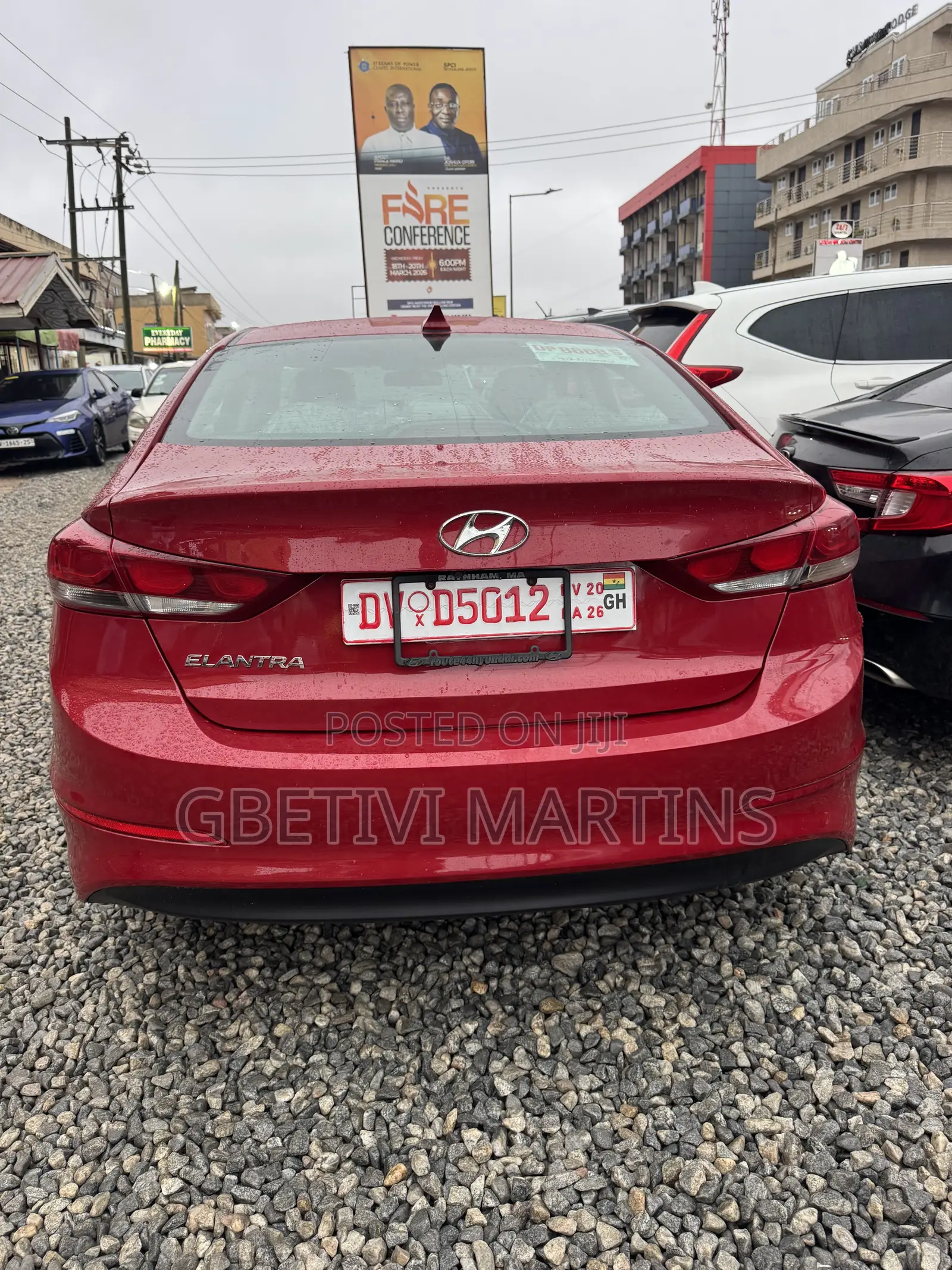 Hyundai Elantra 2017 Red