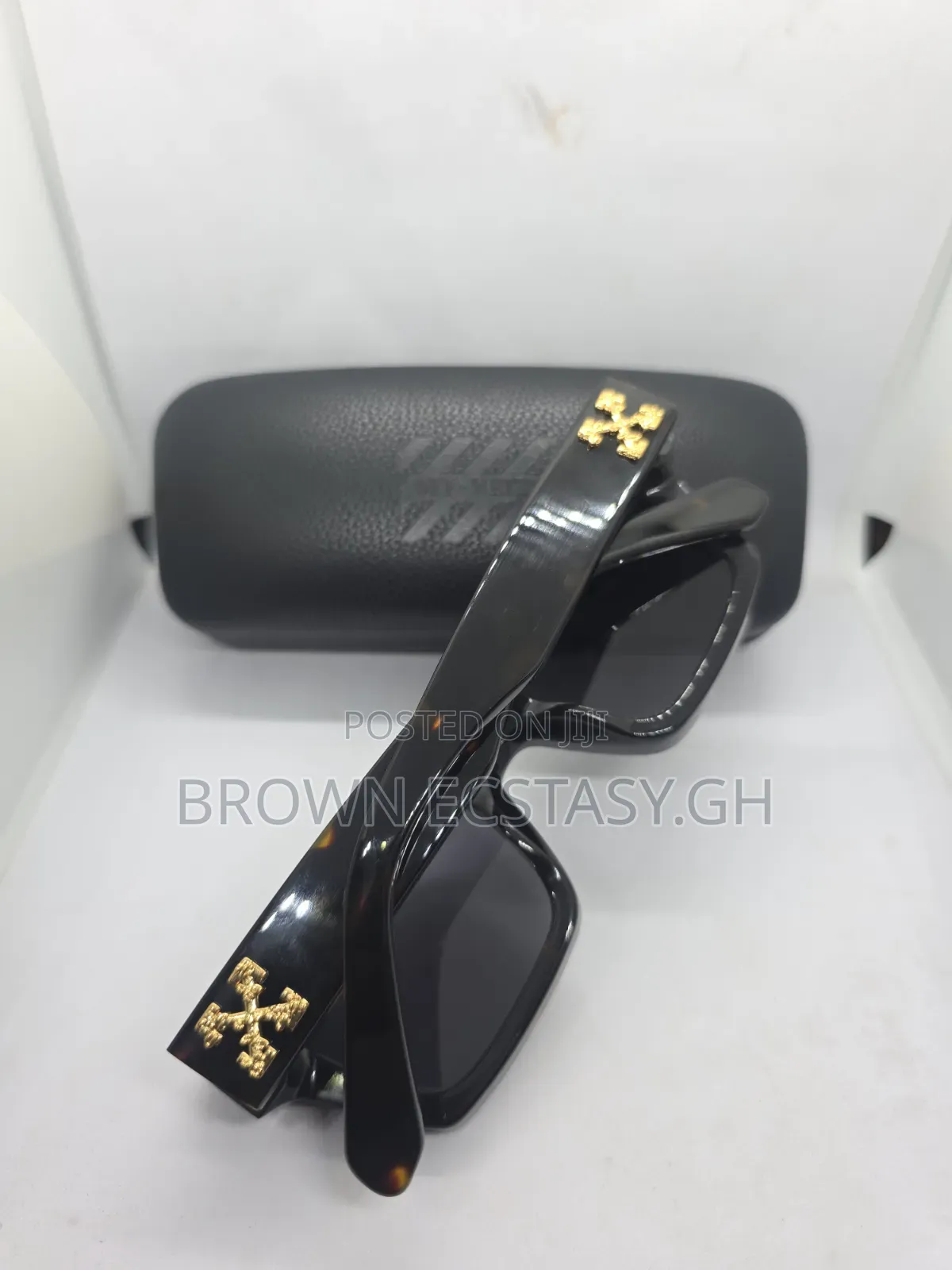 Off-White Brown Sunglasses