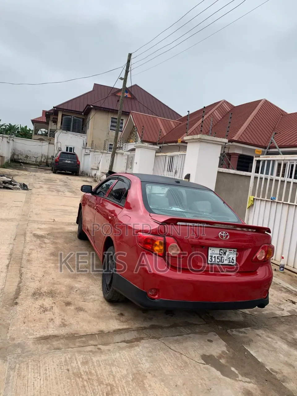 Toyota Corolla 2009 Red