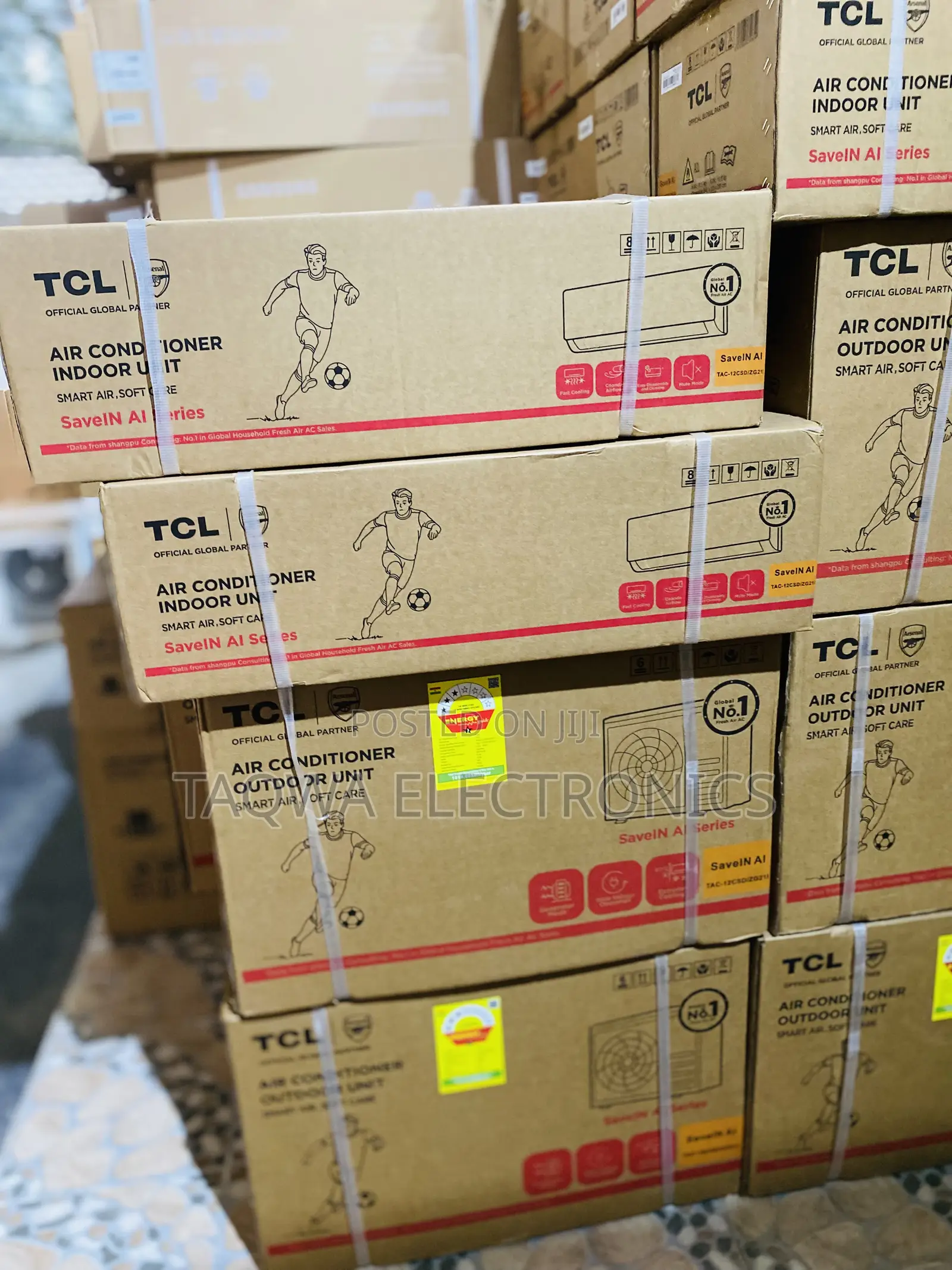 R32-TCL New 1.5hp Split Air Conditioner