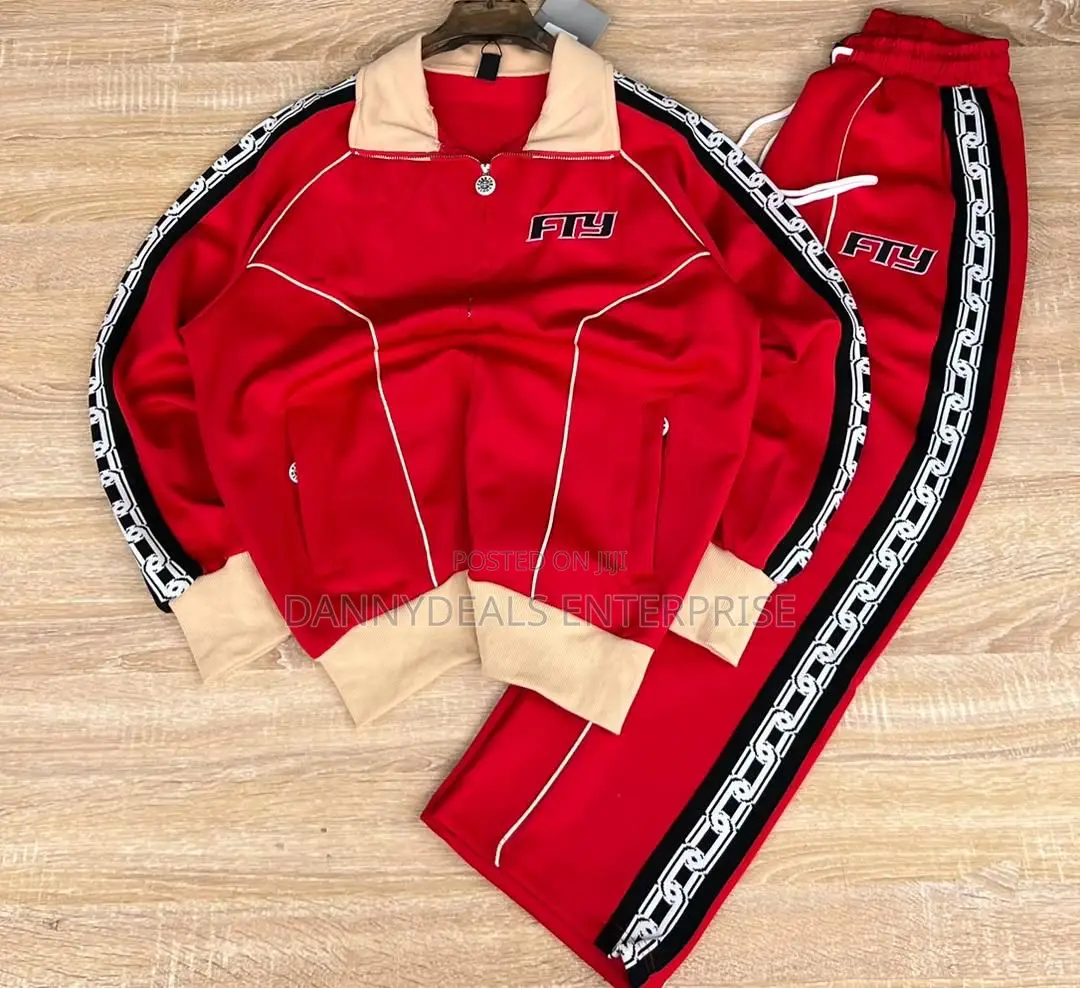 Premium FLY Men’s Tracksuit – Yellow Black