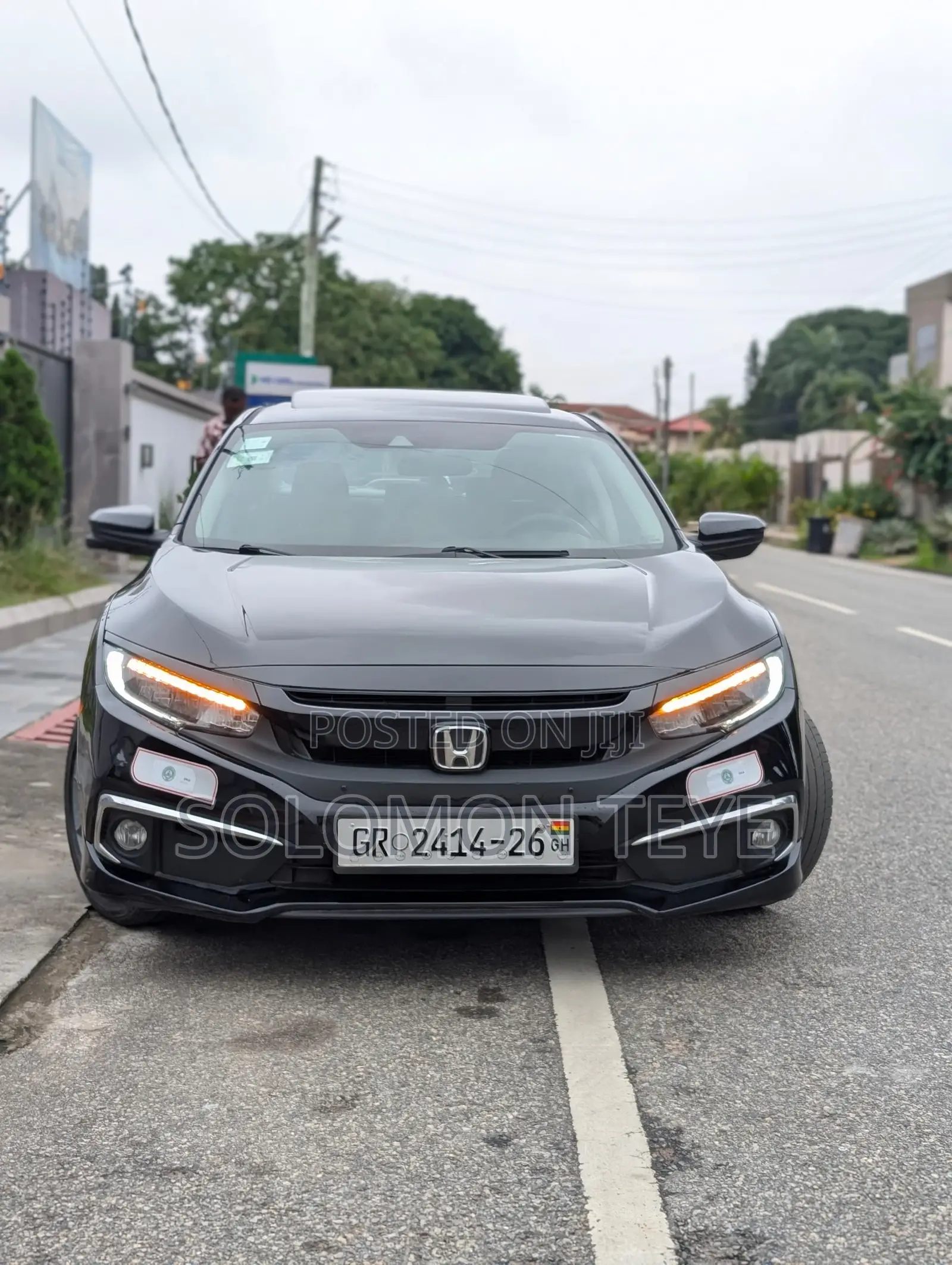 Honda Civic EX Sedan 2019 Black