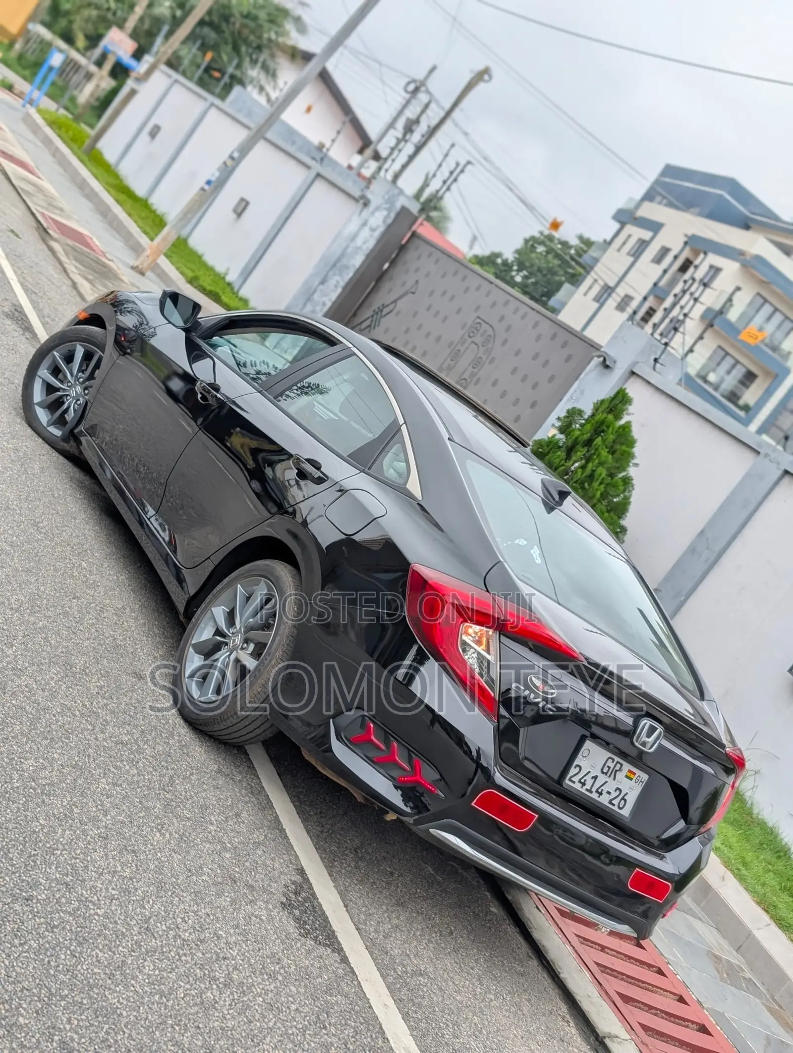 Honda Civic EX Sedan 2019 Black