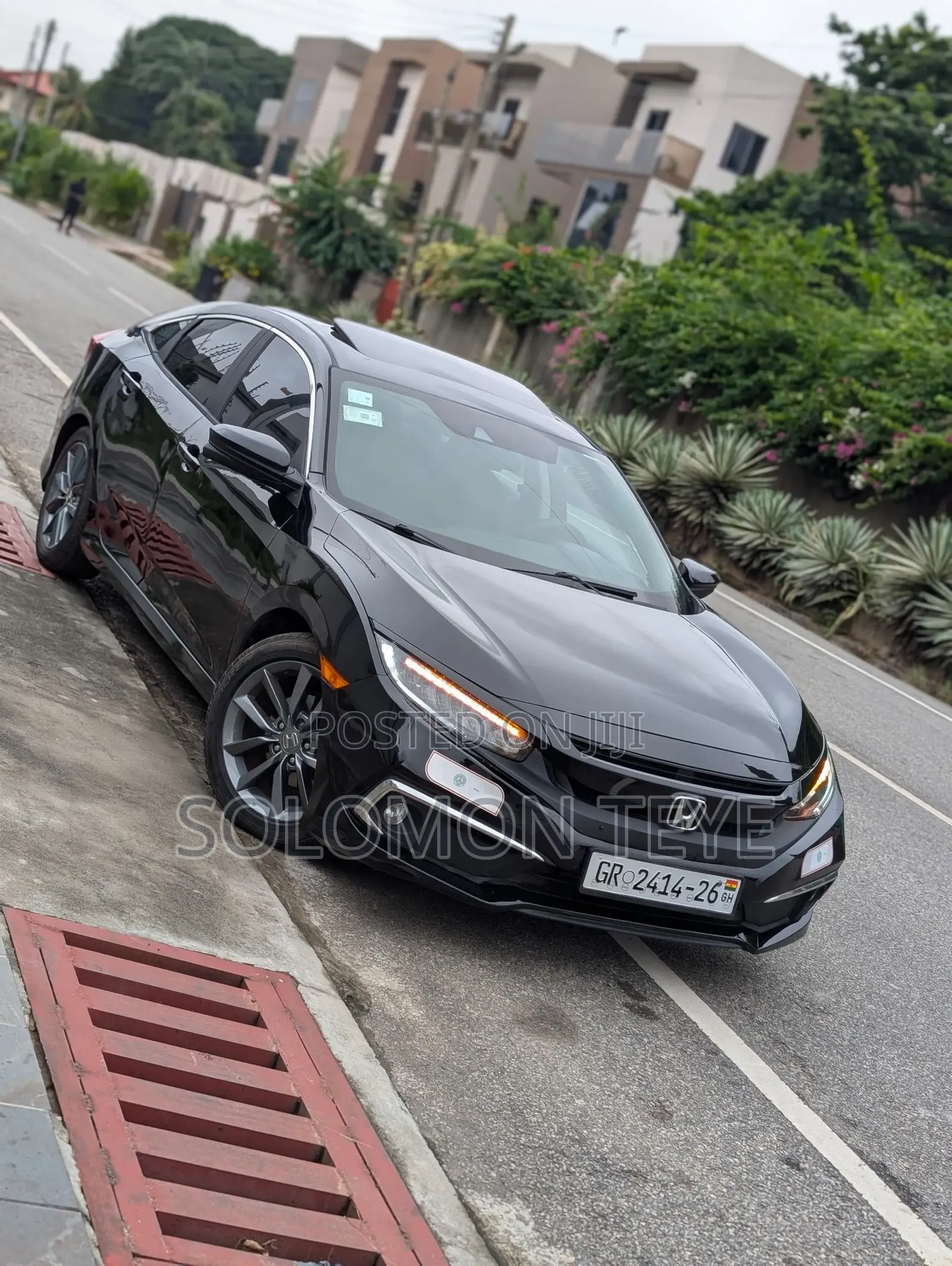 Honda Civic EX Sedan 2019 Black
