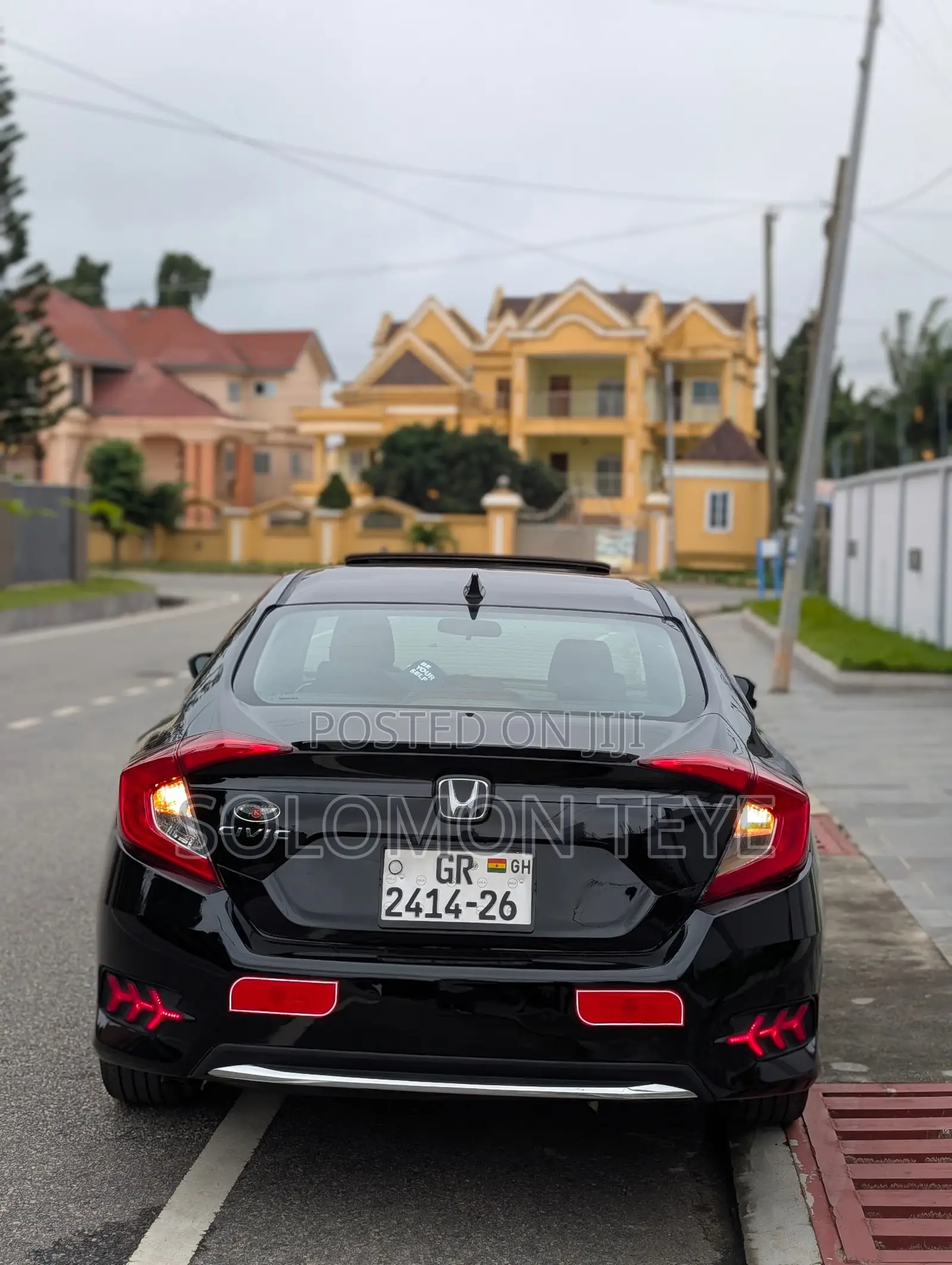 Honda Civic EX Sedan 2019 Black