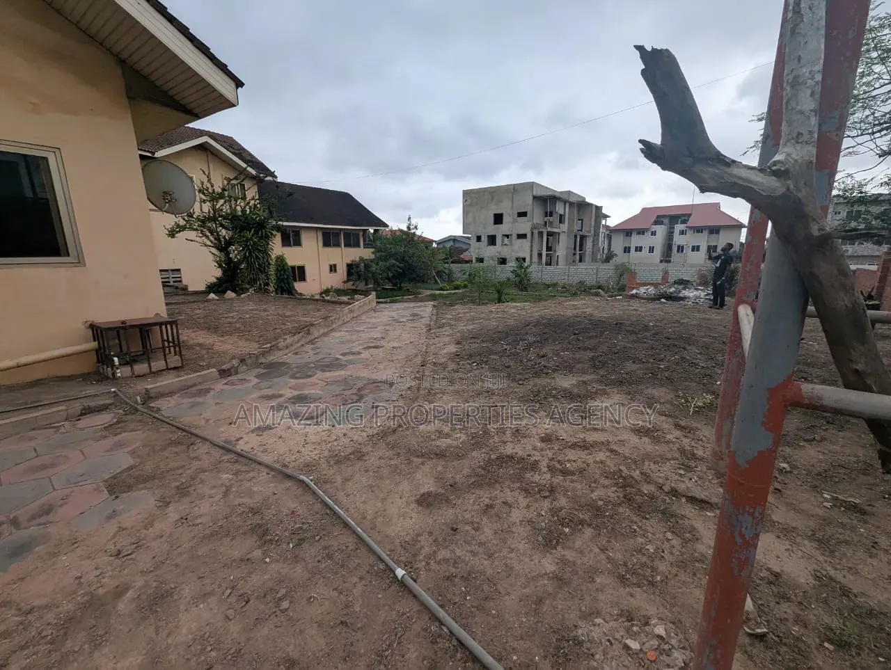 1.20 Acres of Prime Area Roadside Land With for Sale at East Legon