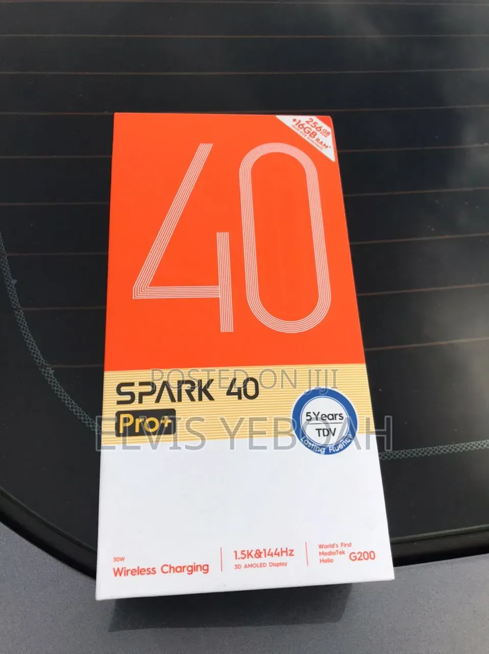 New Tecno Spark 40 Pro+ 256 GB Silver