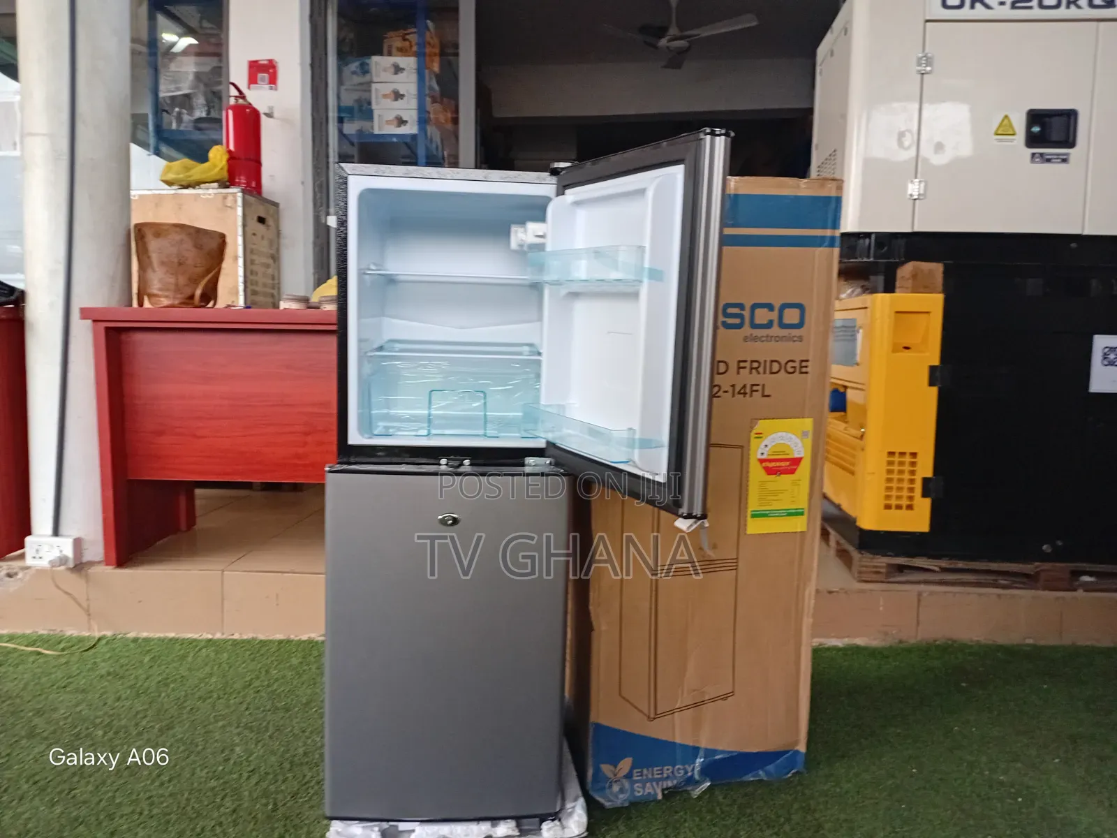 Original Nasco 116L Double Door Fridge NASD2-14FL116L